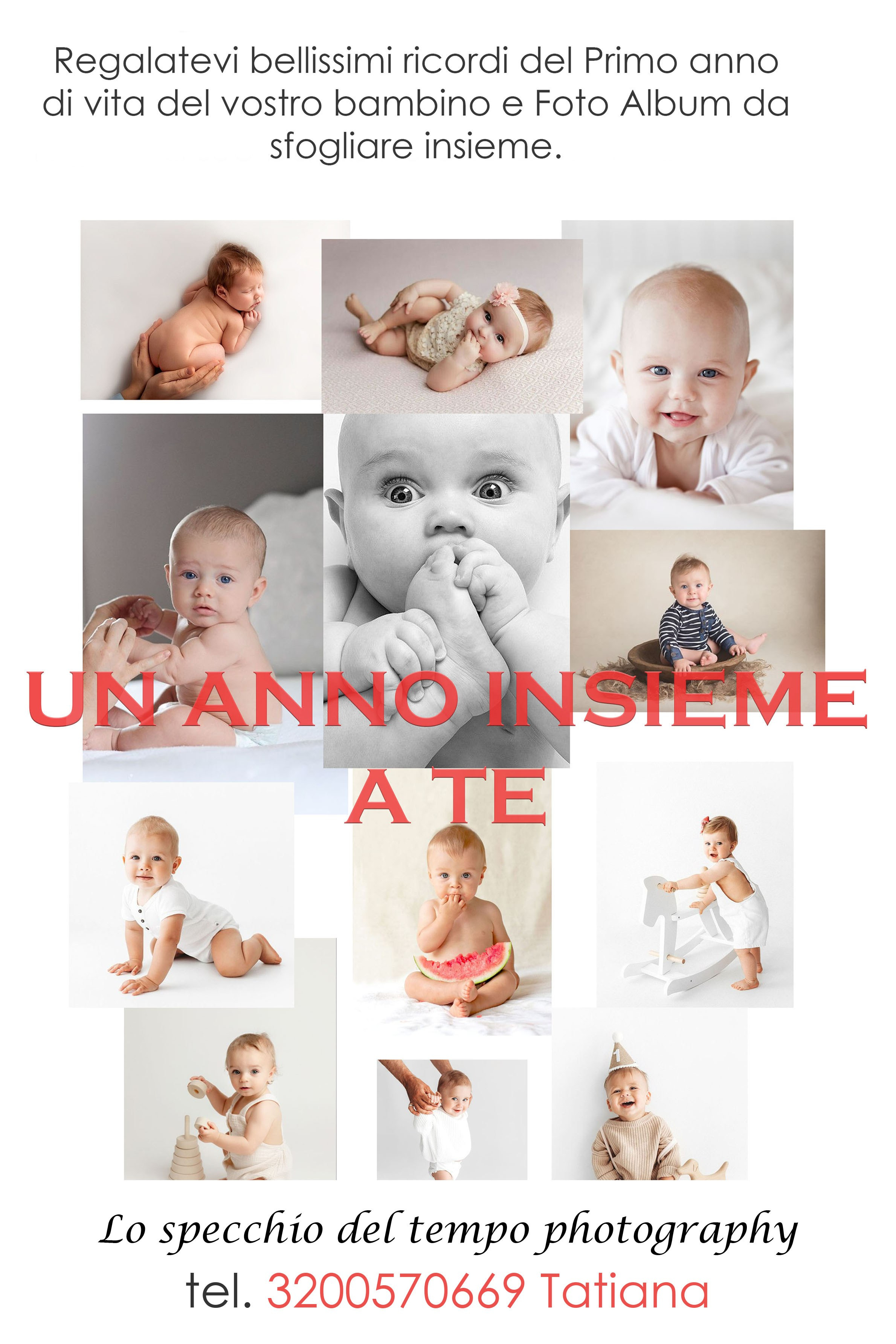 Progetto «Un anno insieme a te». Lo specchio del tempo photography