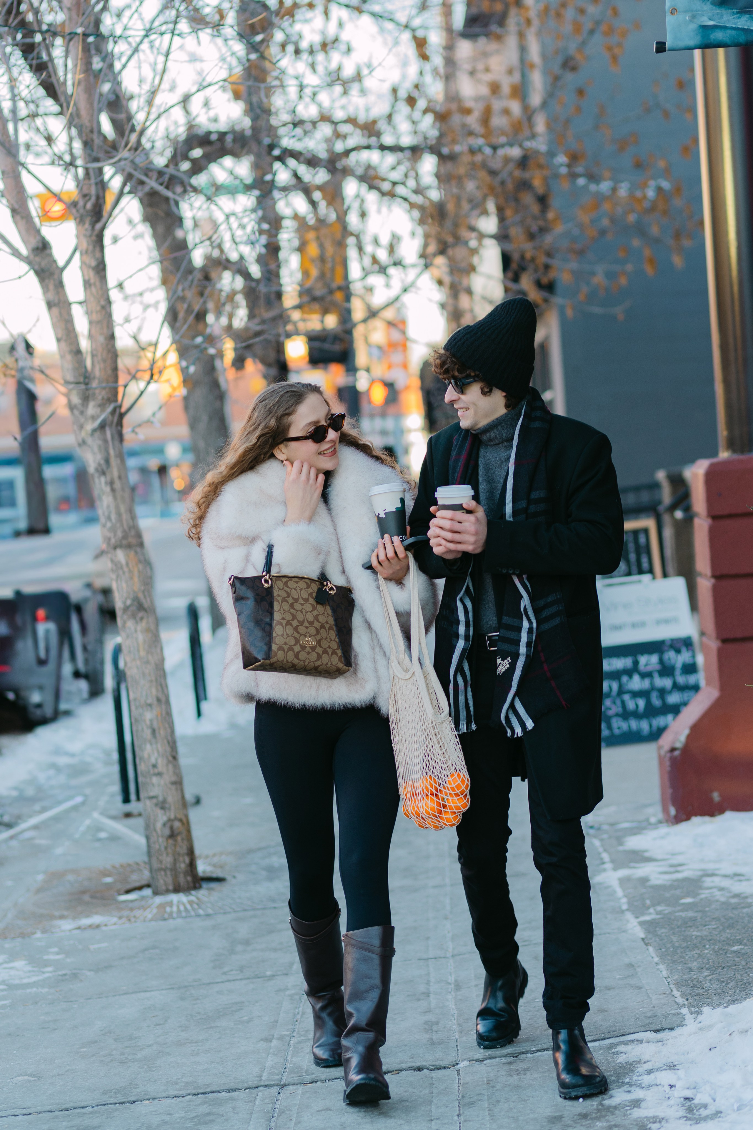 Christmas magic together. Home