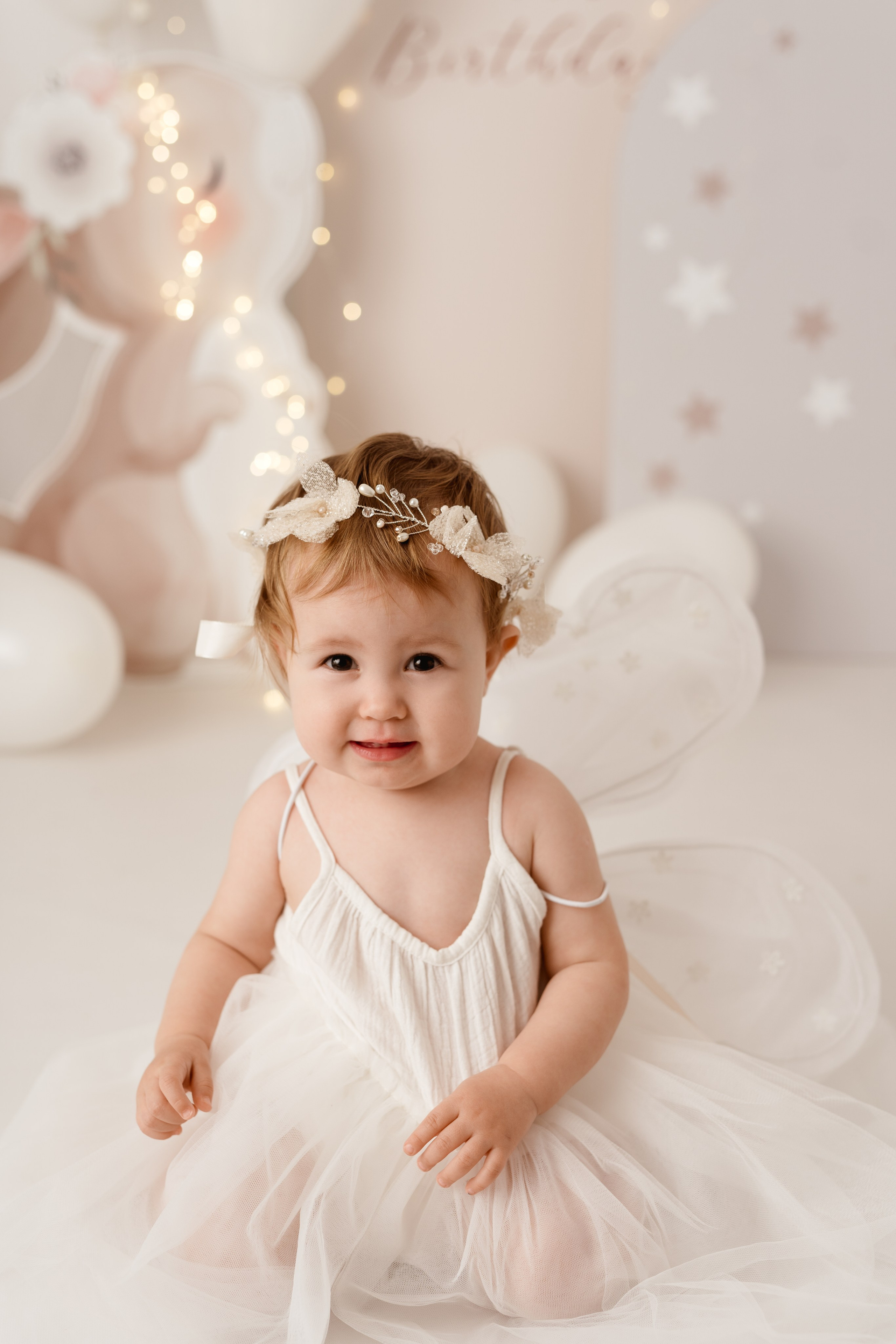 Sesja roczkowa Alicji. Fotograf Łódź - sesja ciążowa, noworodkowa, dziecięca. Studio w Łodzi