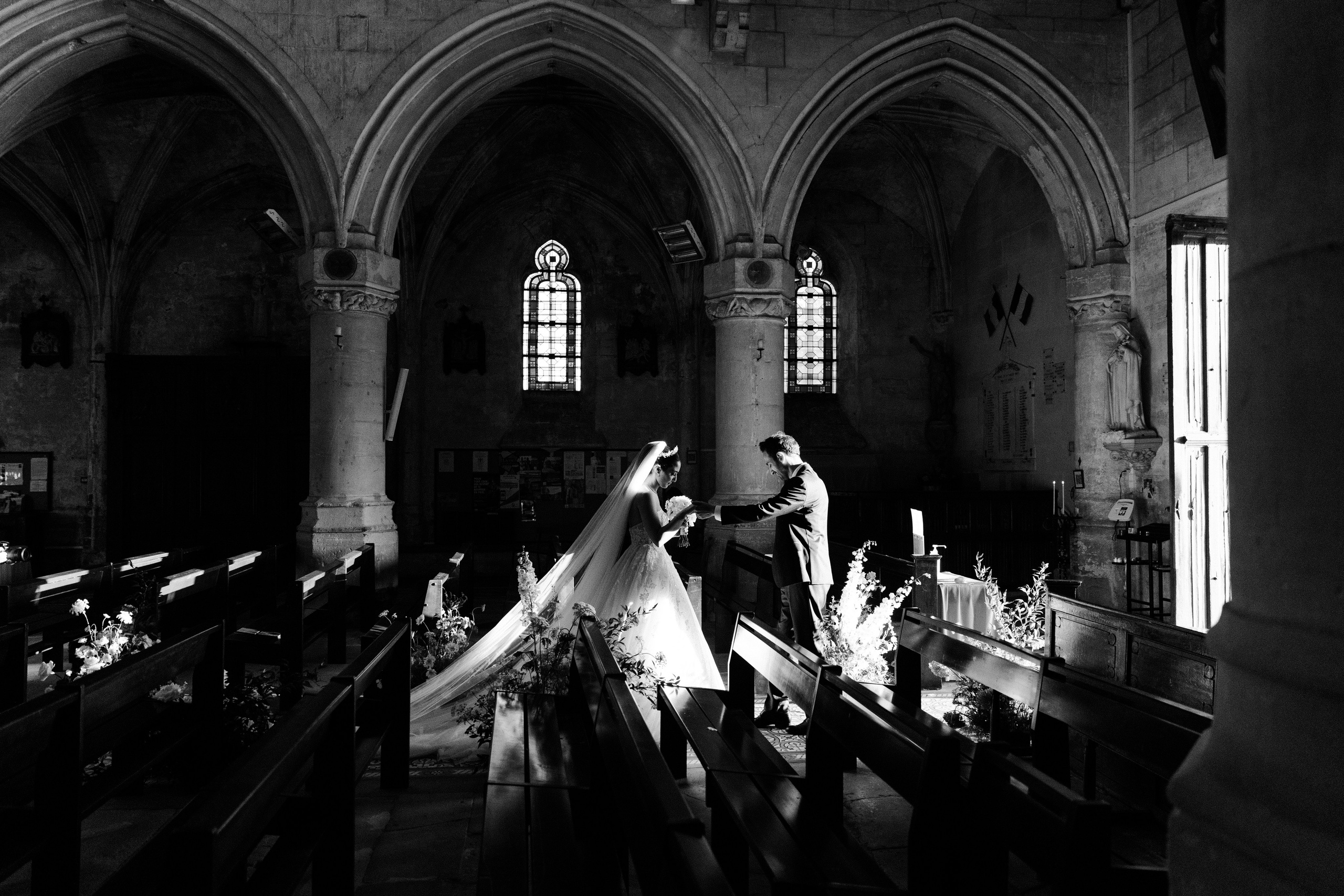 A Château de Saint-Martin-du-Tertre Wedding near Paris — Chloe & Romeo