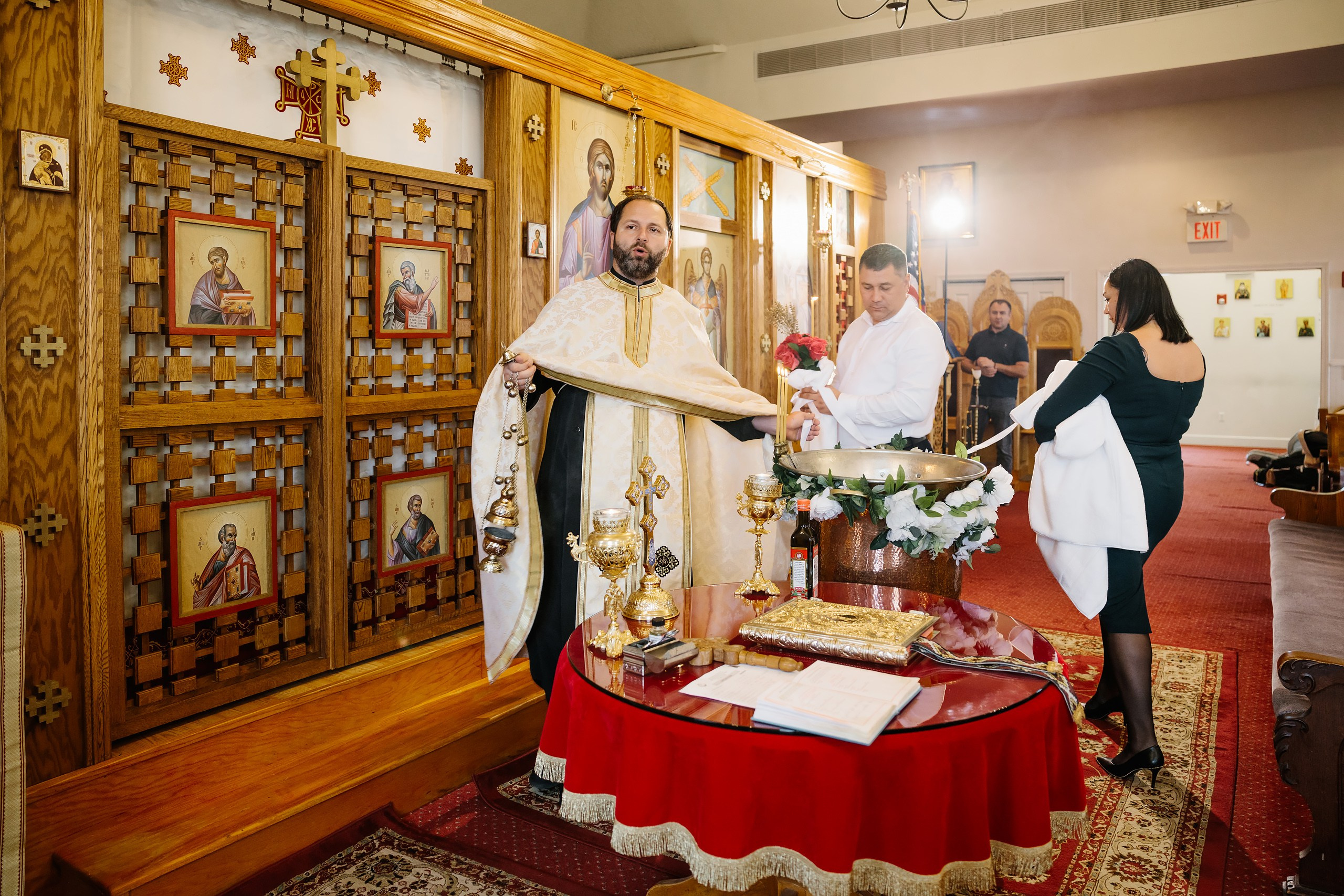 11.23.2024 Christening. Wedding family event photographer in Chicago Nick Yushevich