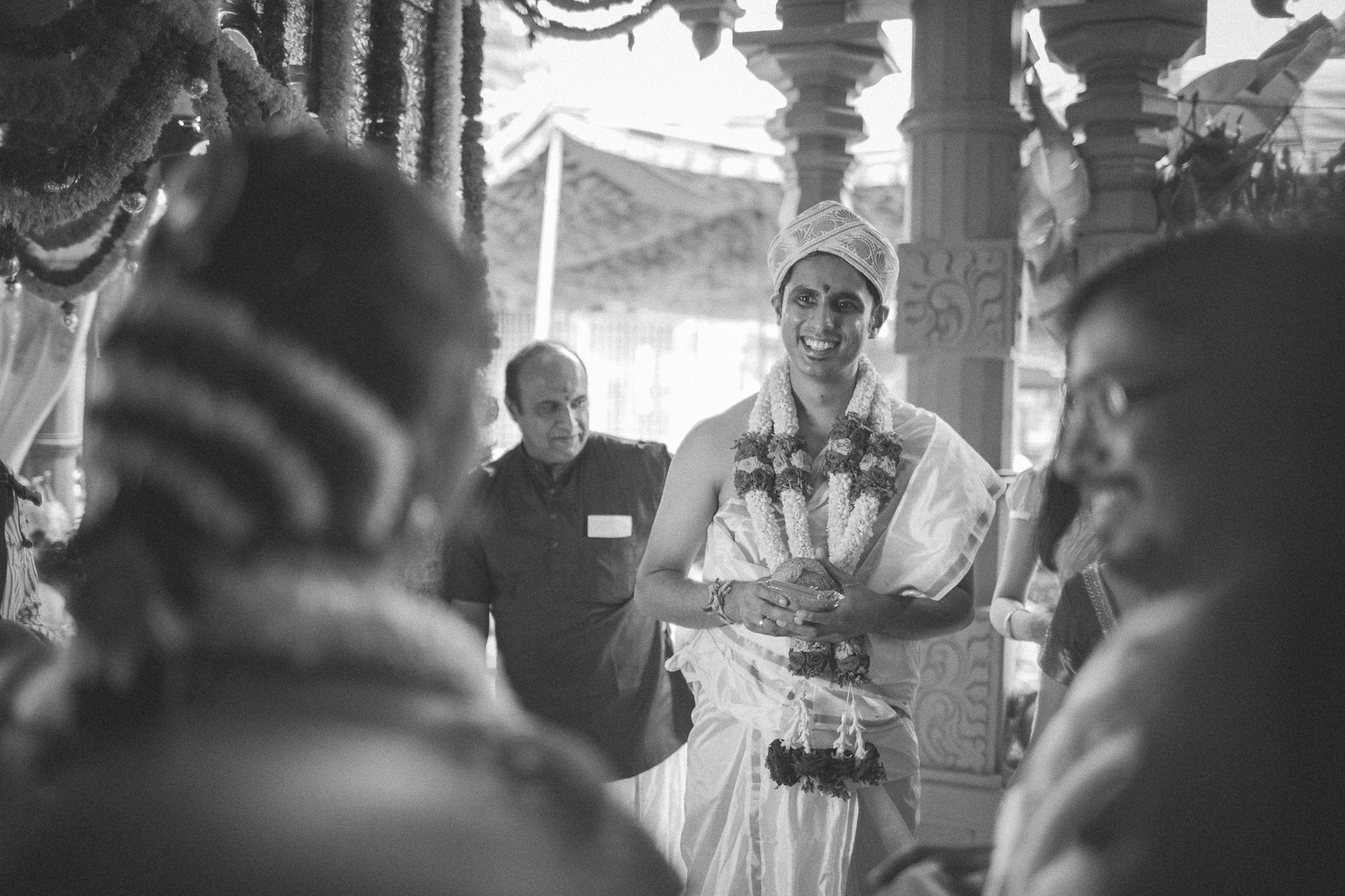 Traditional Kannada Brahmin Temple wedding, JP nagar, Bangalore