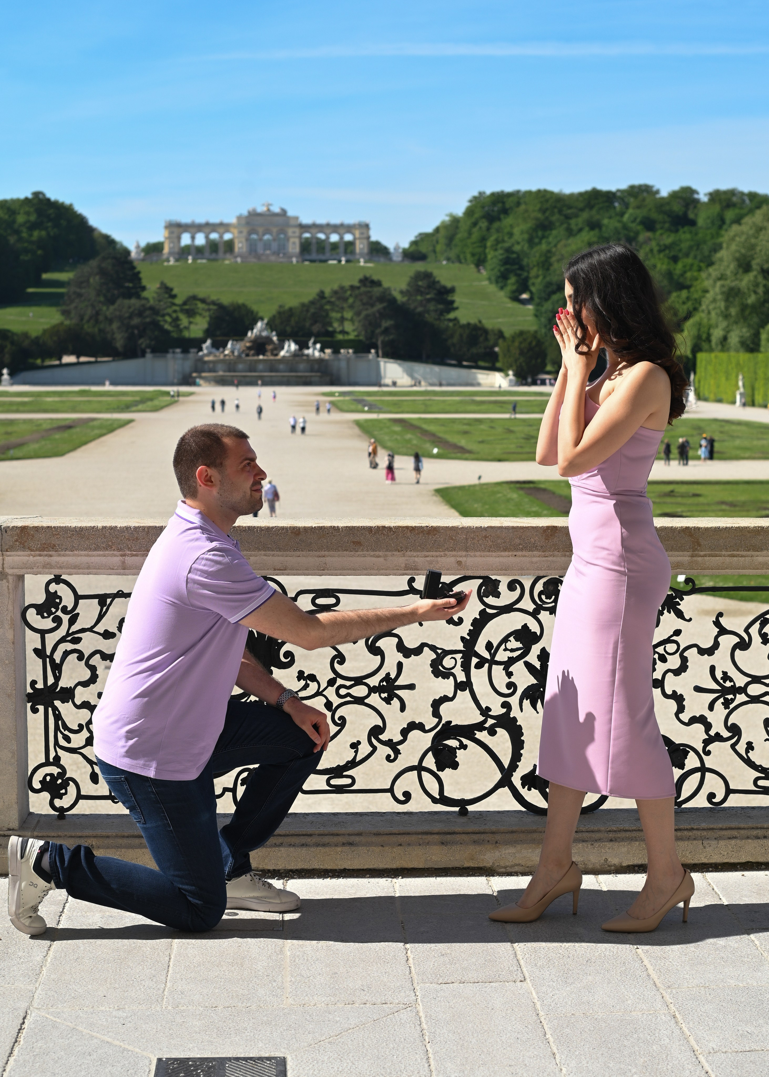 Lazar & Liviana in Vienna. Photo Vienna and Bratislava