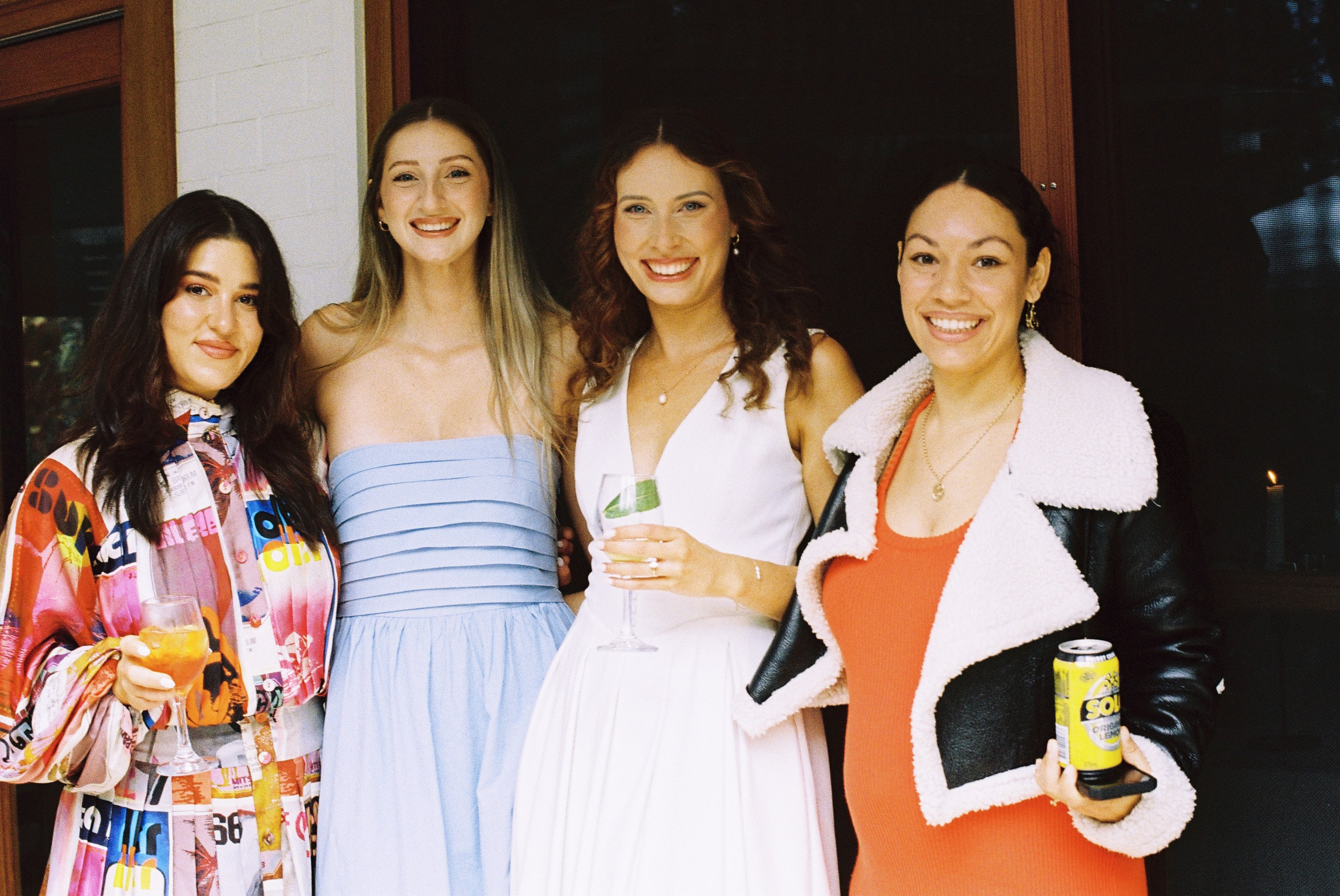 Engagement Party. Film portrait photographer