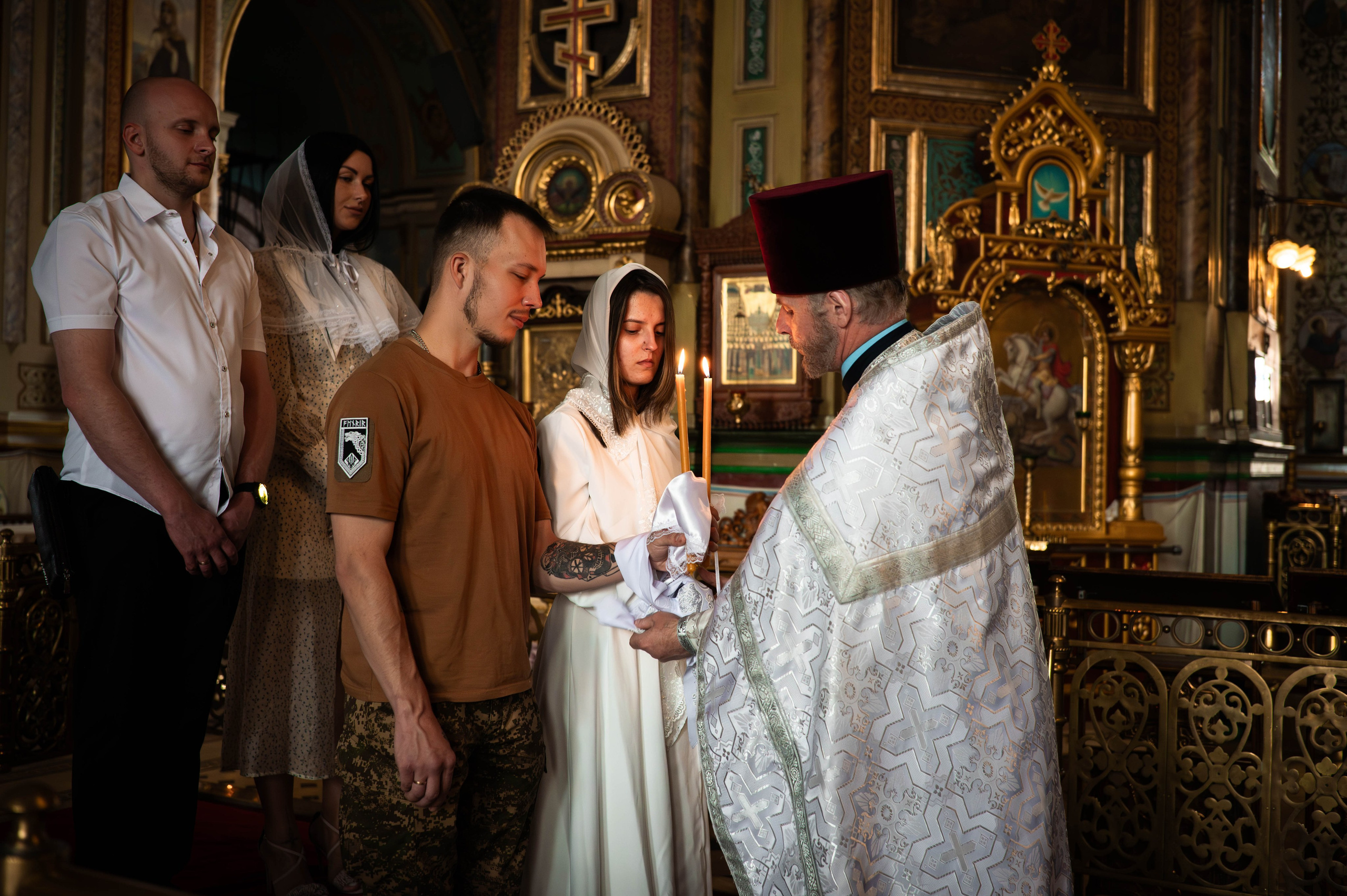 Вінчання Михайла та Олени. Сімейний та весільний фотограф Анастасія Реброва