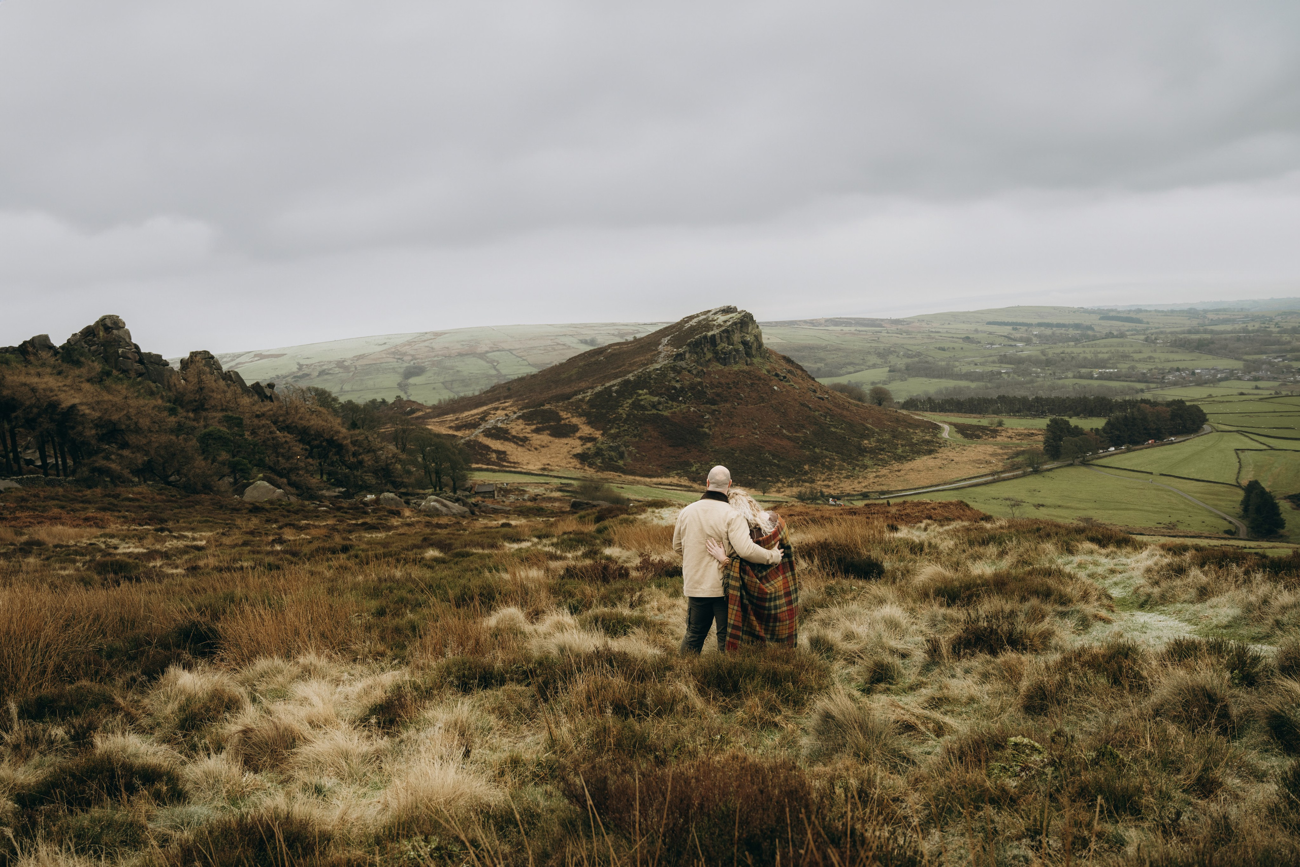 L & C in Peak District. Tania Gandrabur, photographer in West Midlands, England