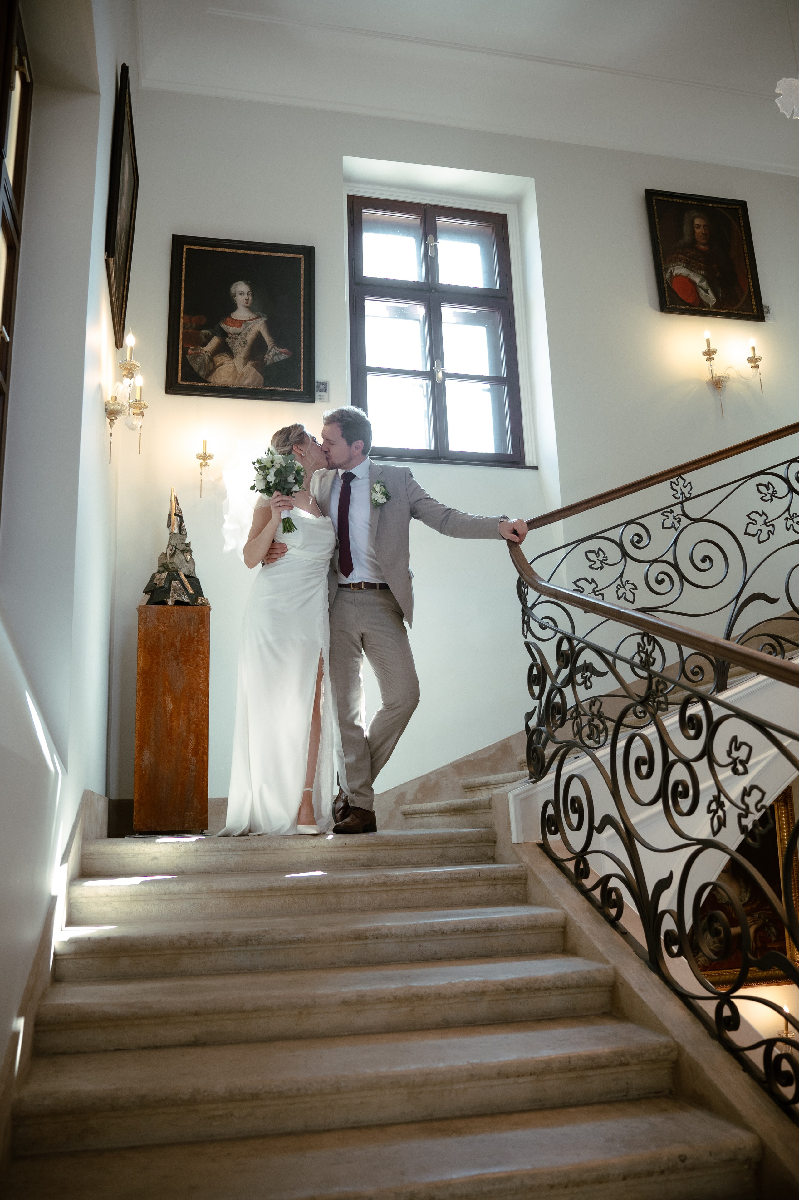 Dmitry & Olga in Svätý Jur. Photo Vienna and Bratislava