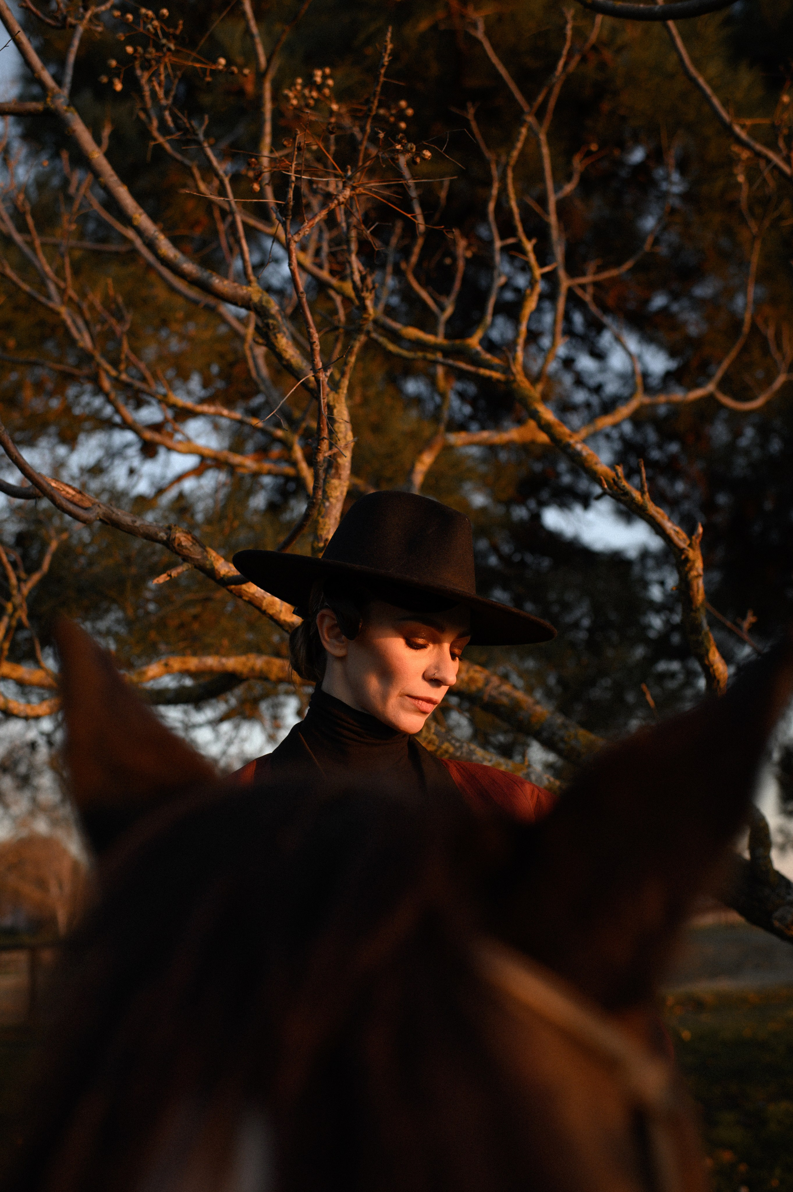 Sofia evening horse ride. Family, children, portrait, and event photography in Thessaloniki