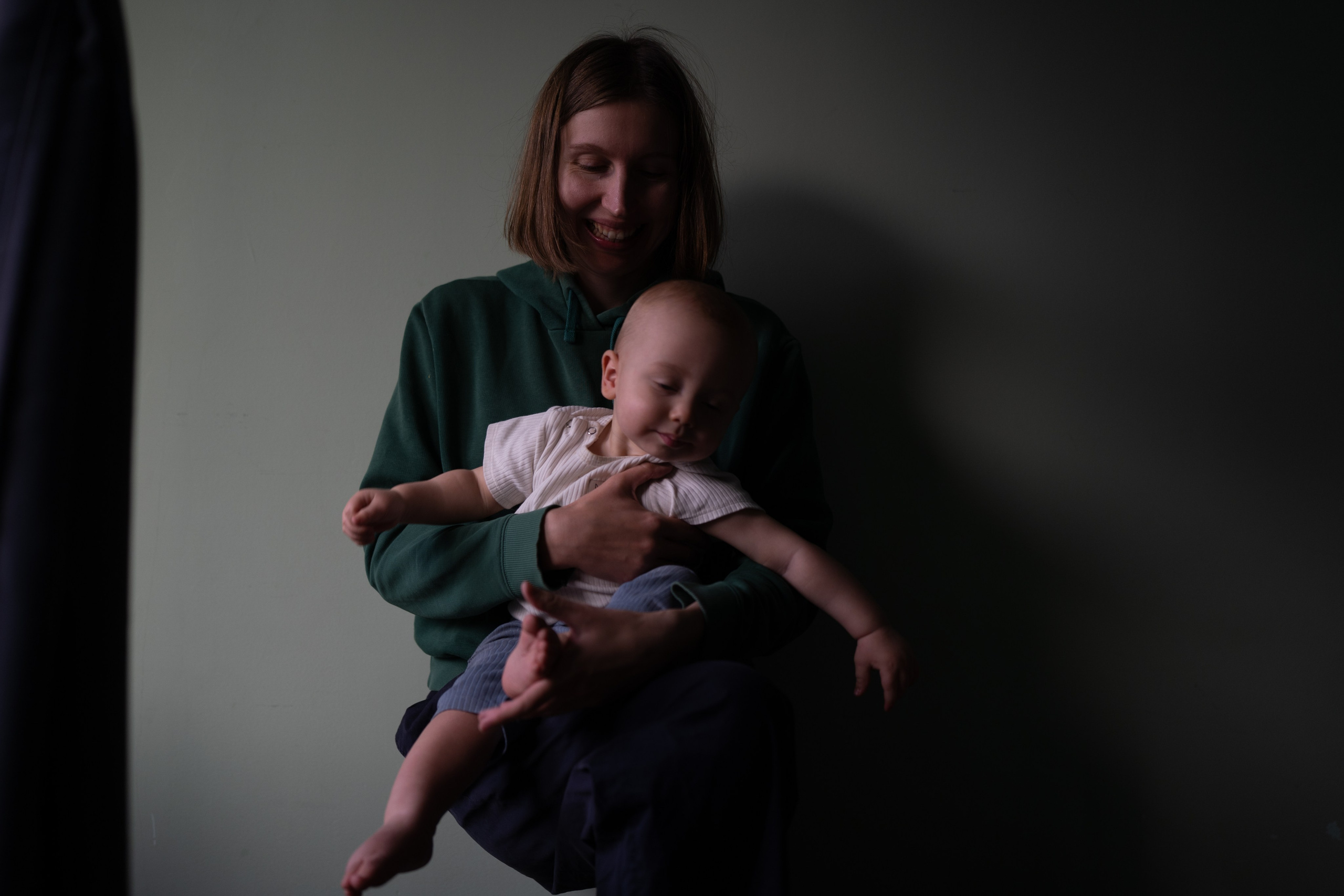 Alena, Vlad and their son Lev. Main