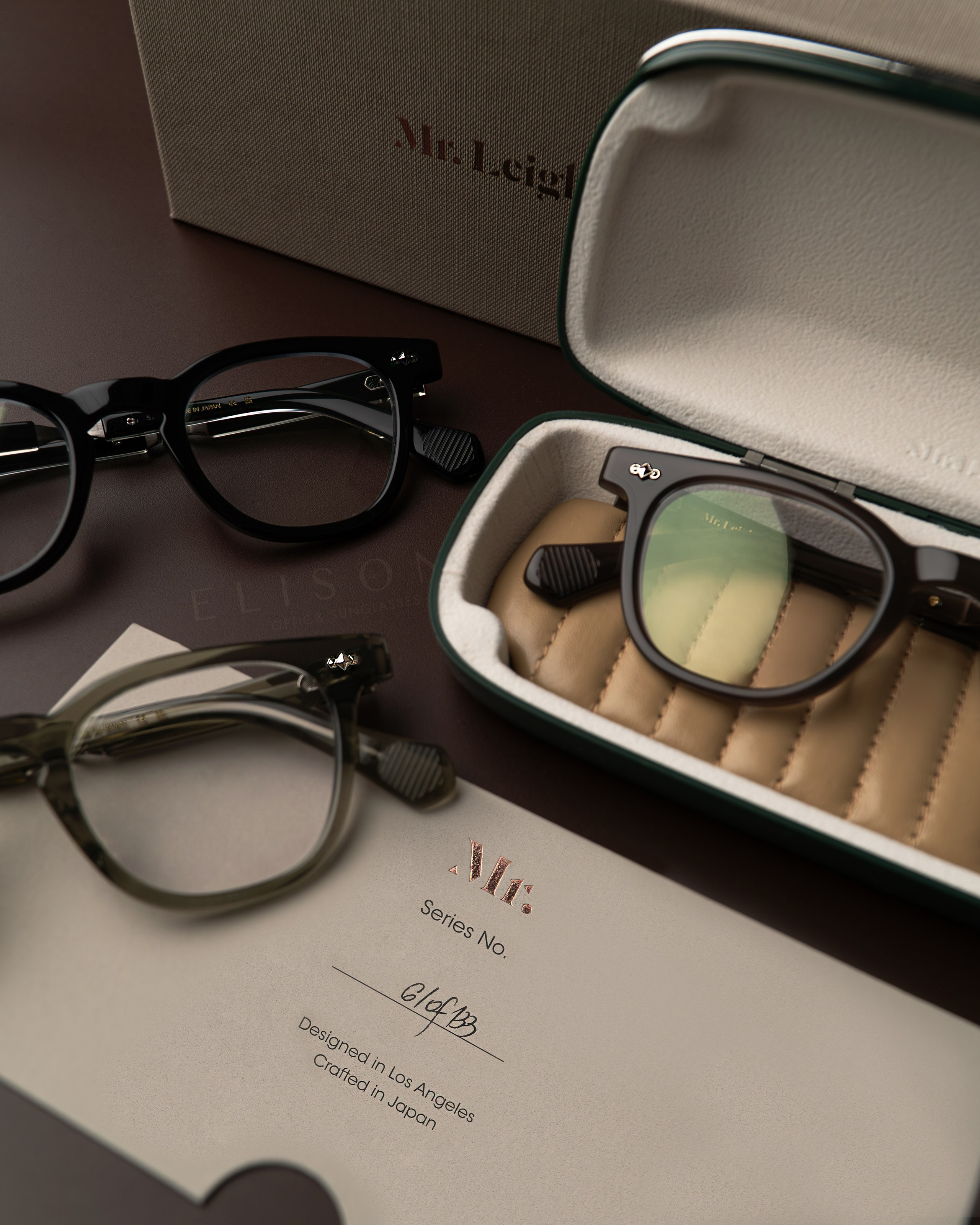 Fashion glasses. Ellstudio film production