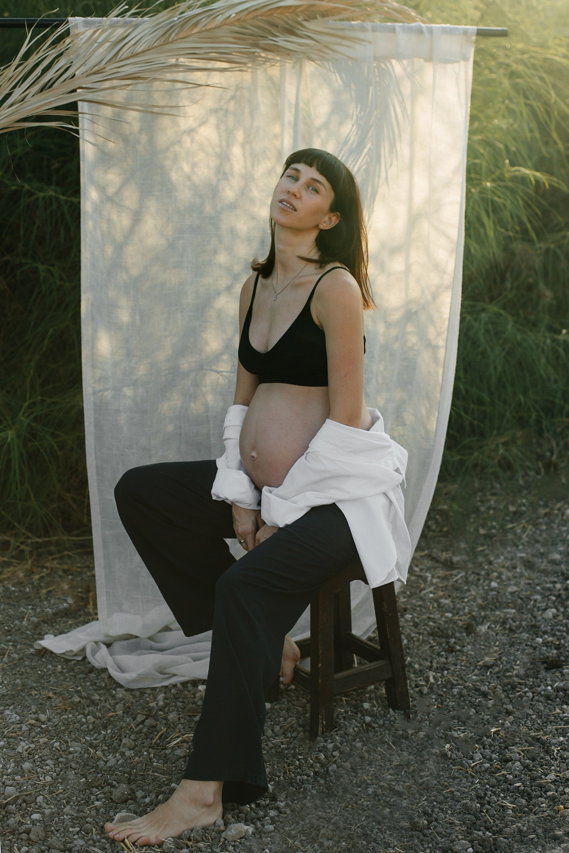 Kiryat Tivon field. Family photographer in Israel