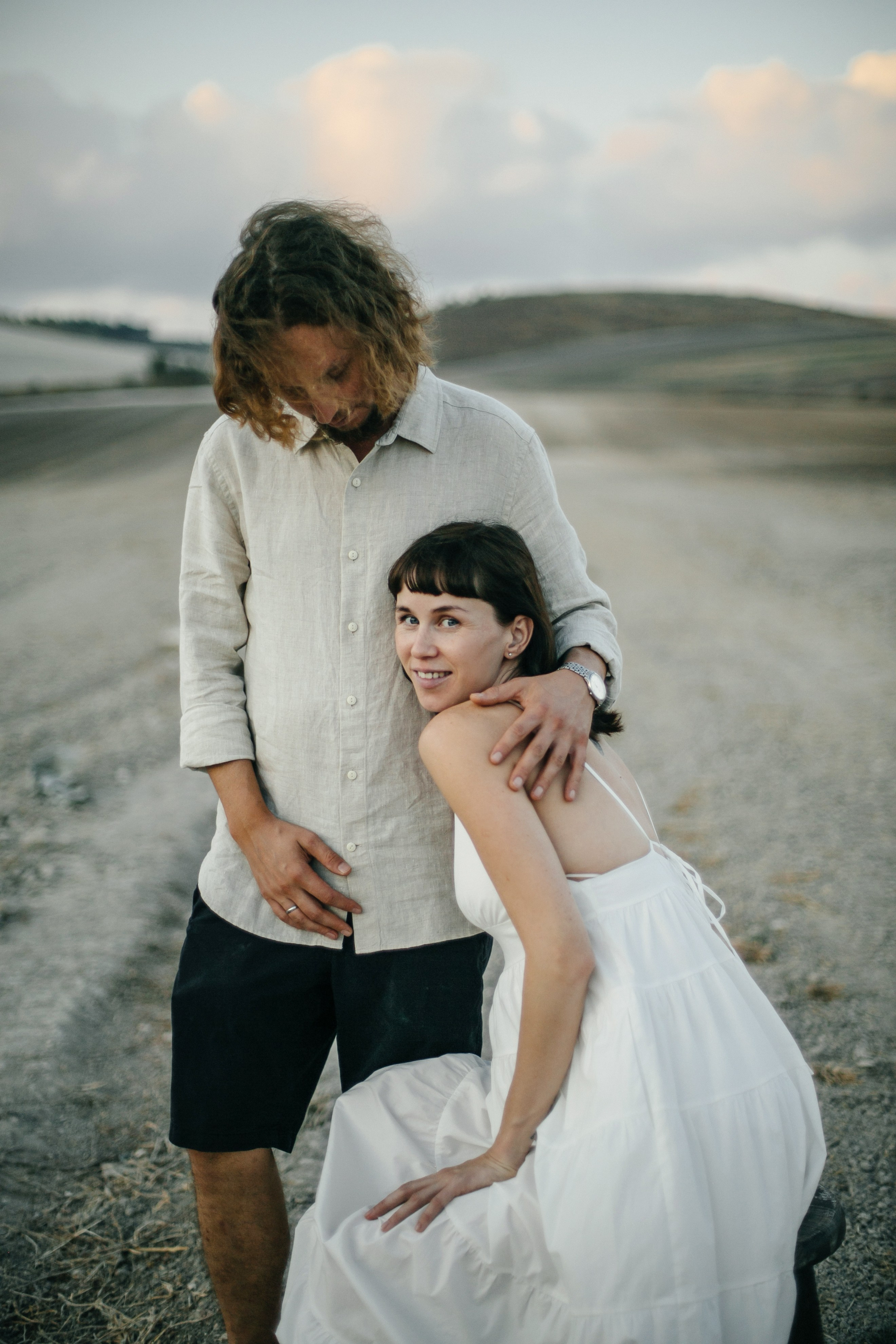 Kiryat Tivon field. Family photographer in Israel