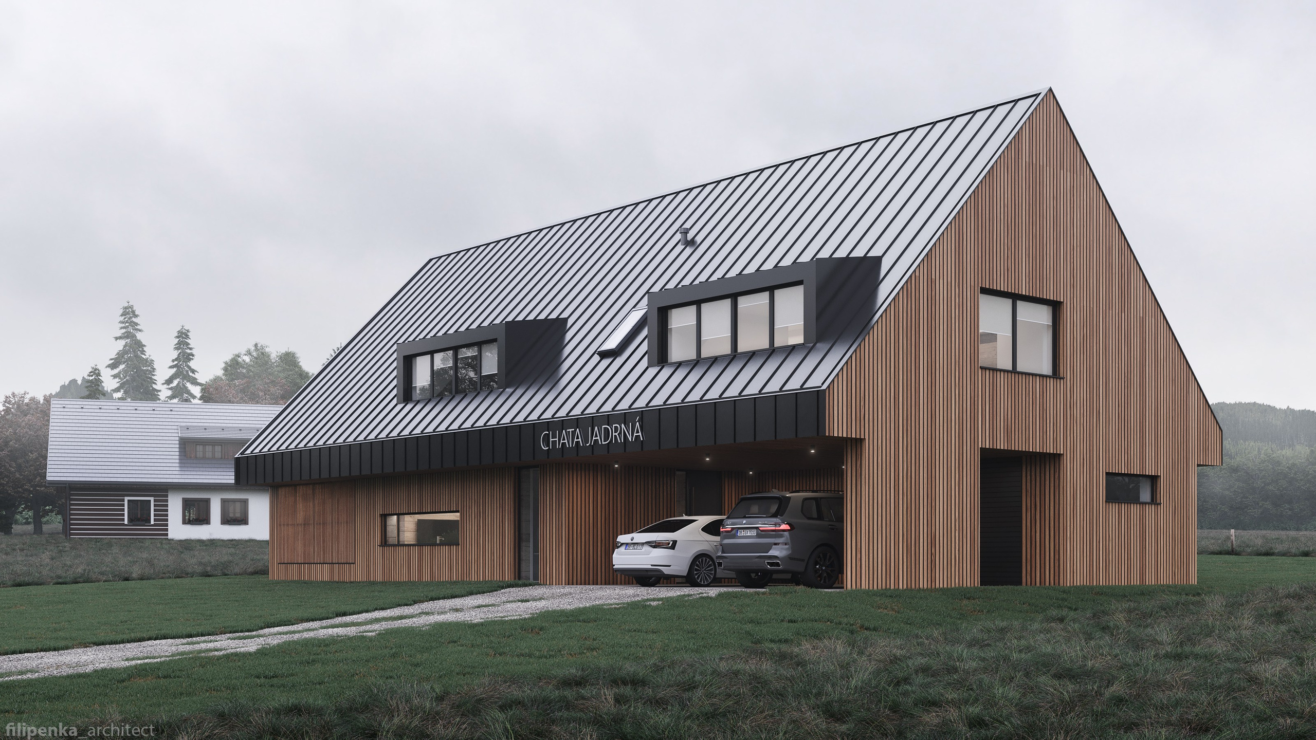 Horská chata — Orlické Záhoří. Filipenka architects