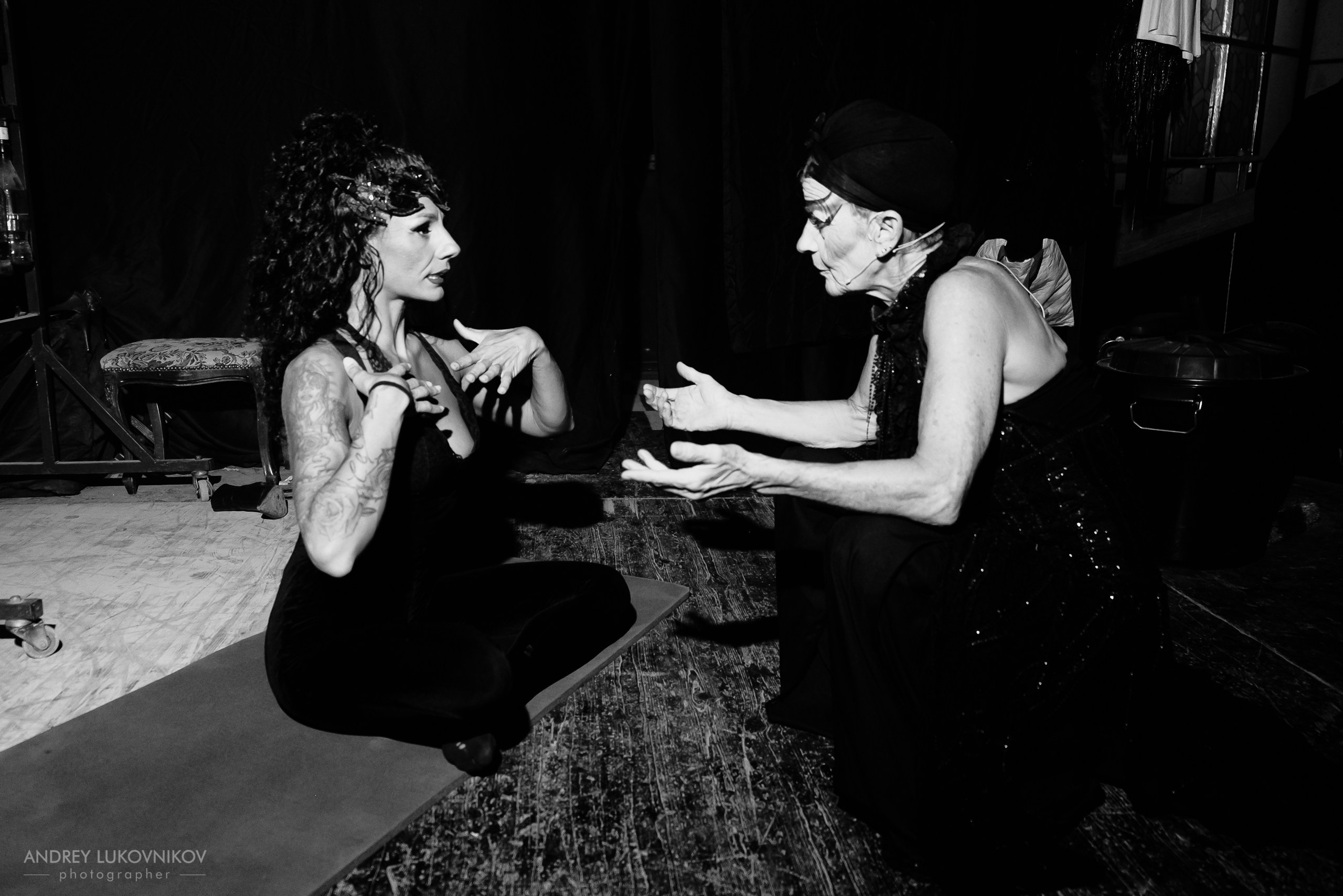 Backstage | Lara, Jenifer & Roberto | El Circo Encantado