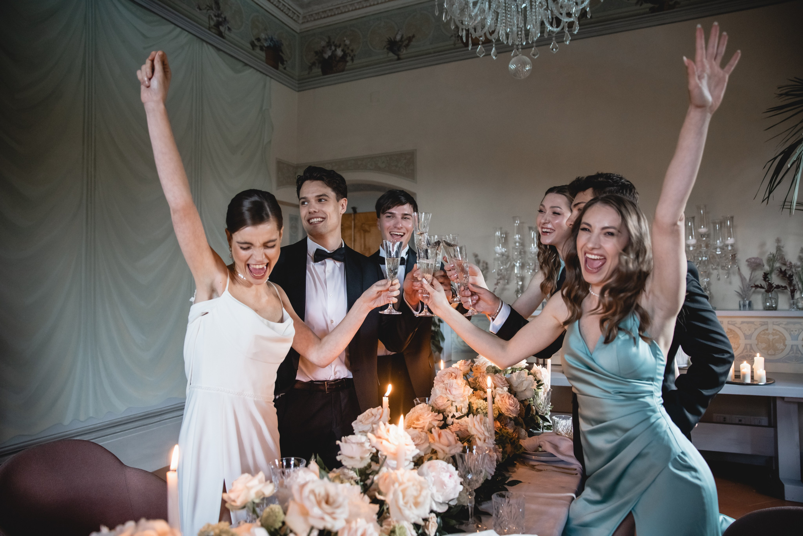 Tuscany Wedding Villa La Commenda Concordia. Professional wedding photographer in Copenhagen, Denmark — Julia Byron