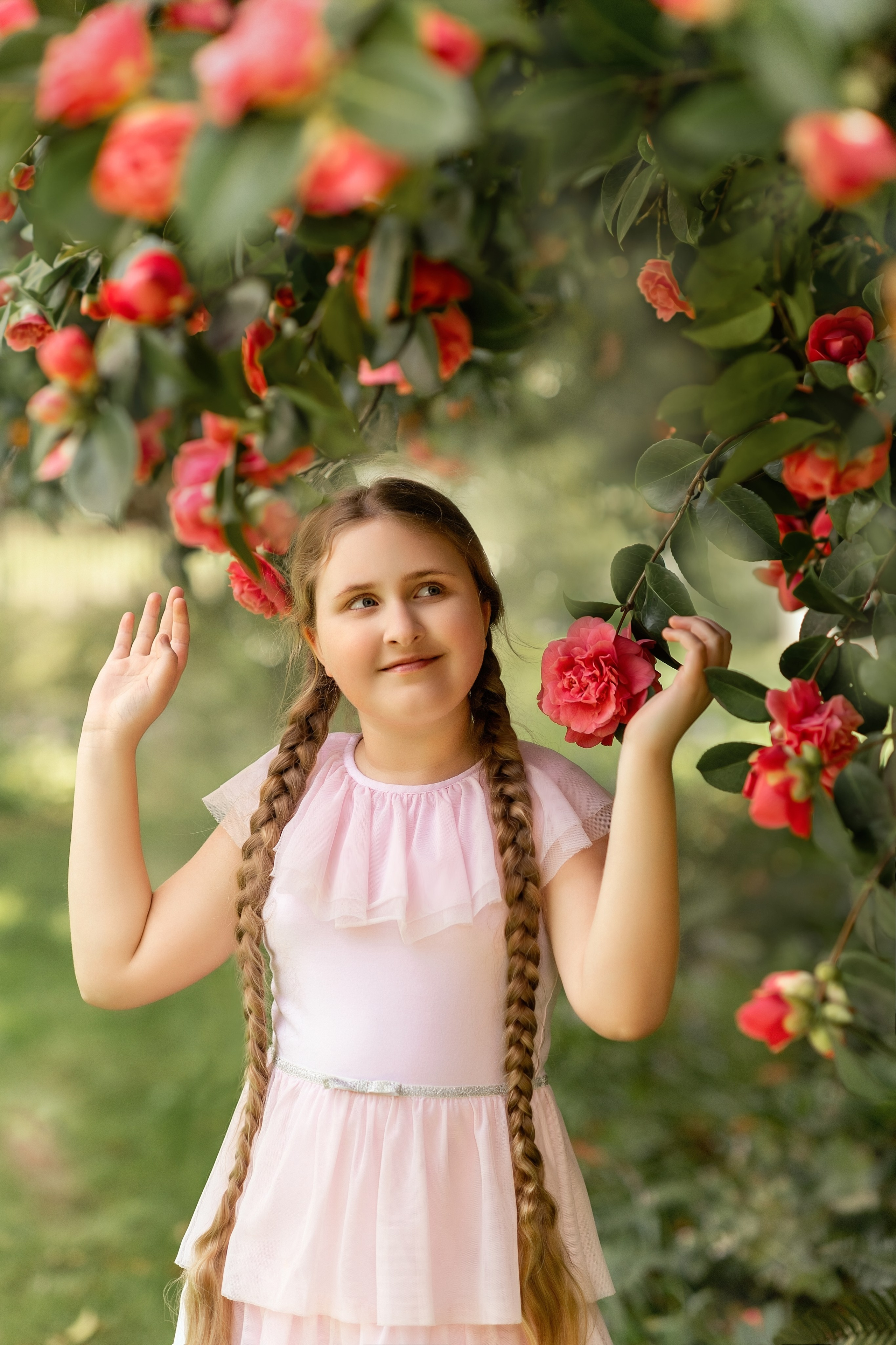 Lilac garden. Wedding & portrait photography in the Seattle Area. Helen Michelle photographer