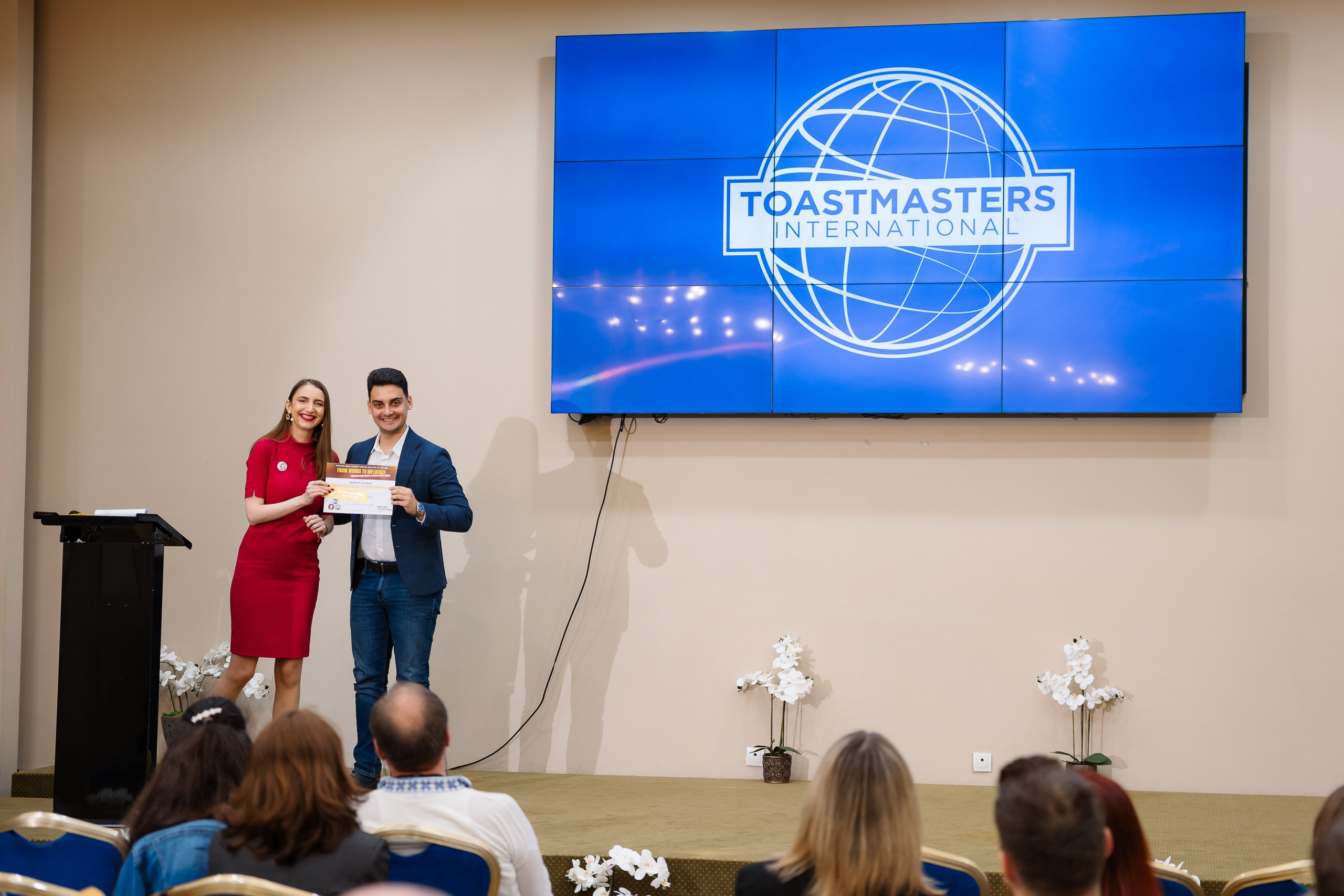 Toastmasters Conference. Marius Ciocan