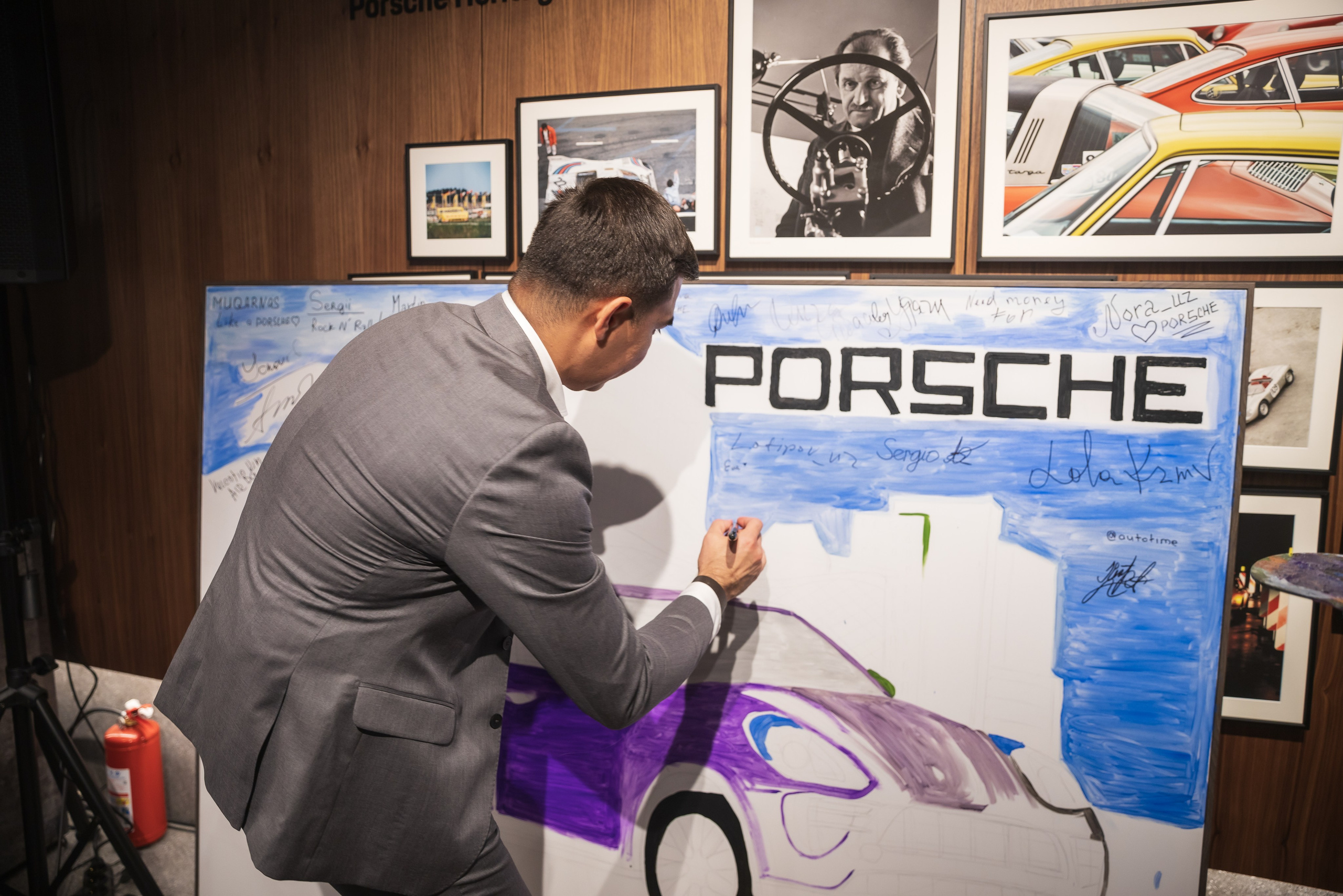 Porsche Studio. Открытие первого официального дилерского центра Porsche в Узбекистане. Профессиональная Фото-Видео Студия Геннадия Нестеренко | Ташкент и Весь Узбекистан