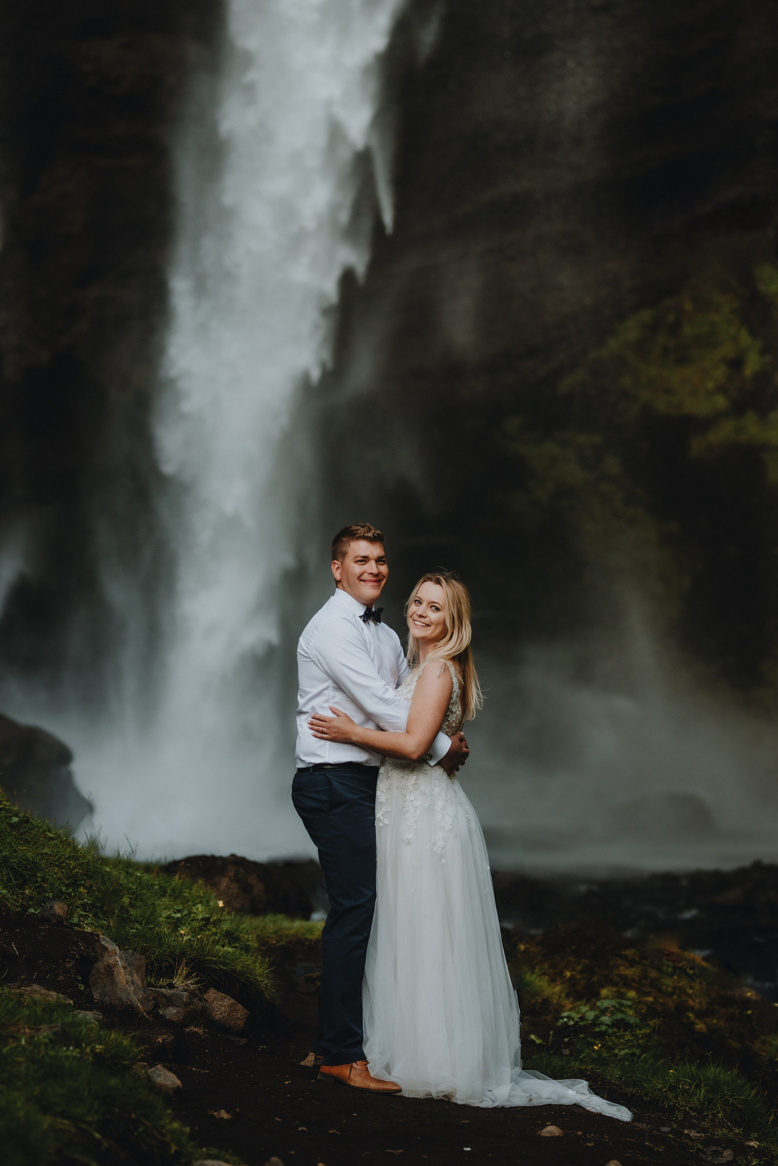 Tomasz and Ania. Michalina Dzianach Wedding Photographer Iceland
