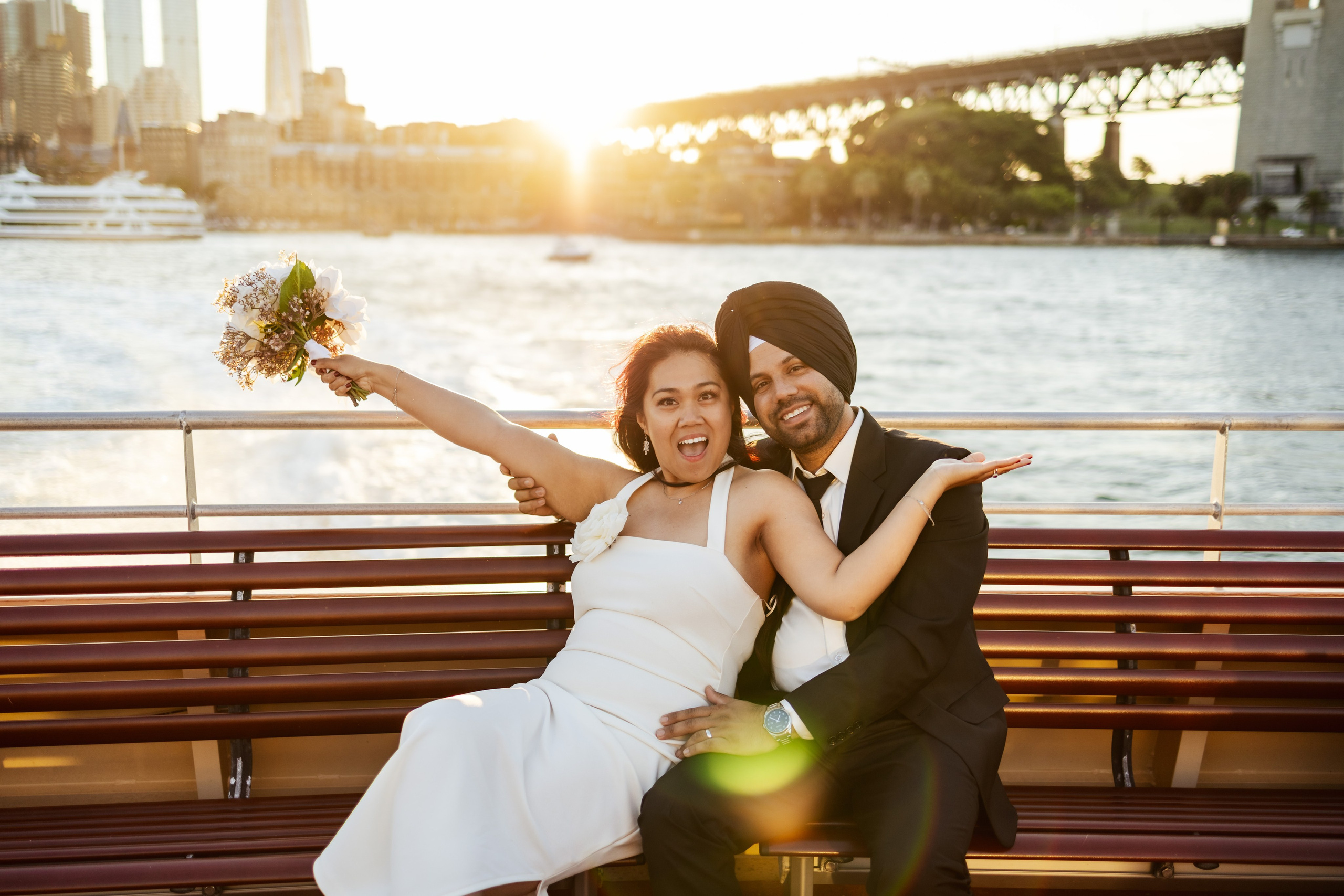 Sunshine and Harminder’s wedding photo session. True Story Photography