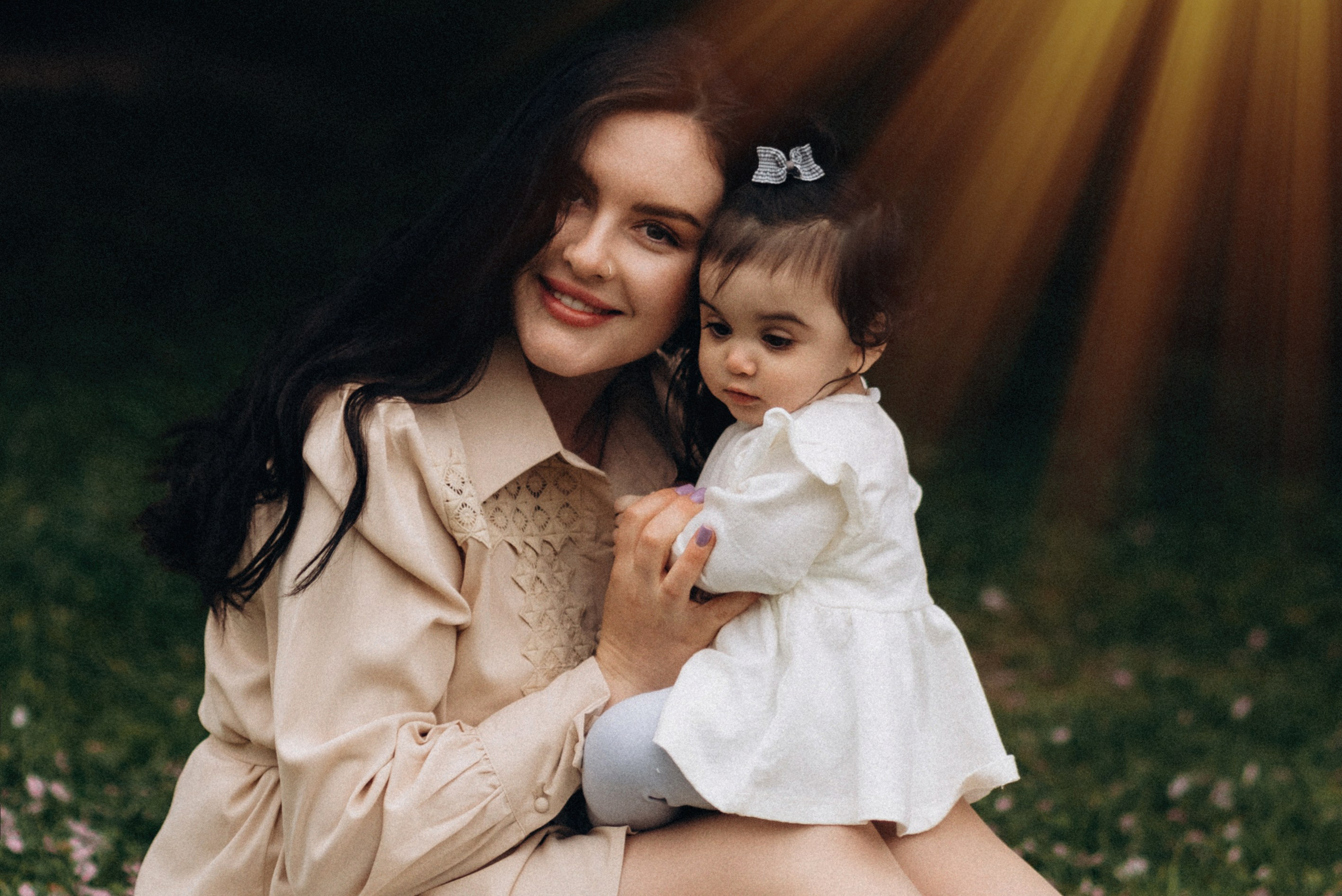 Family history in Sakura. Семейный фотограф Лейпциг, Германия