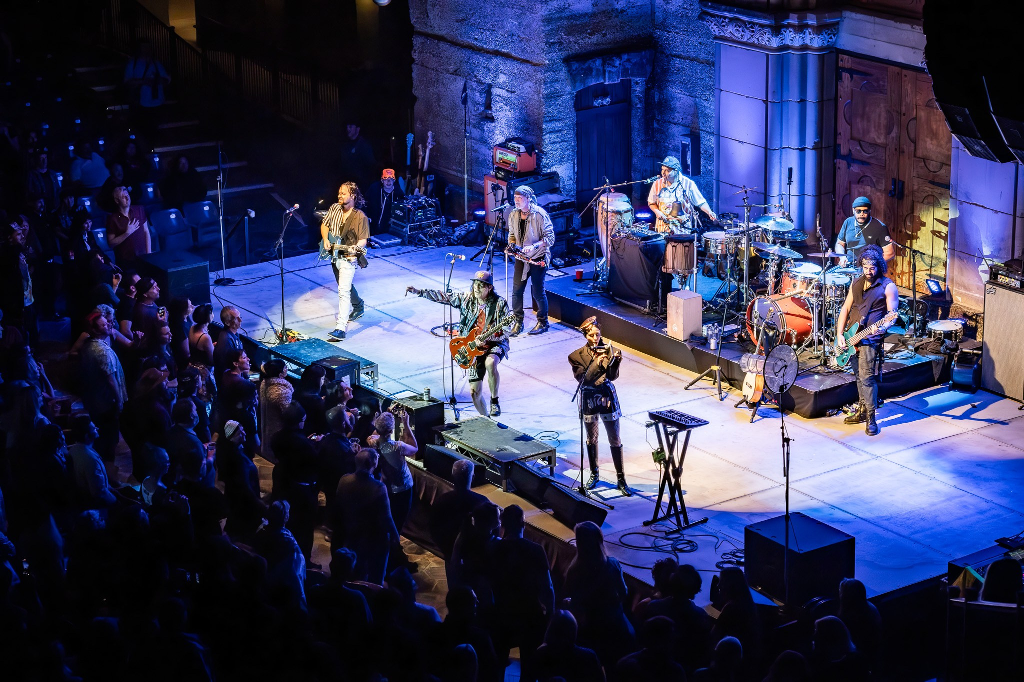 GOGOL BORDELLO / SARATOGA / CA. Reportage concert portrait photography in the San Francisco Bay Area