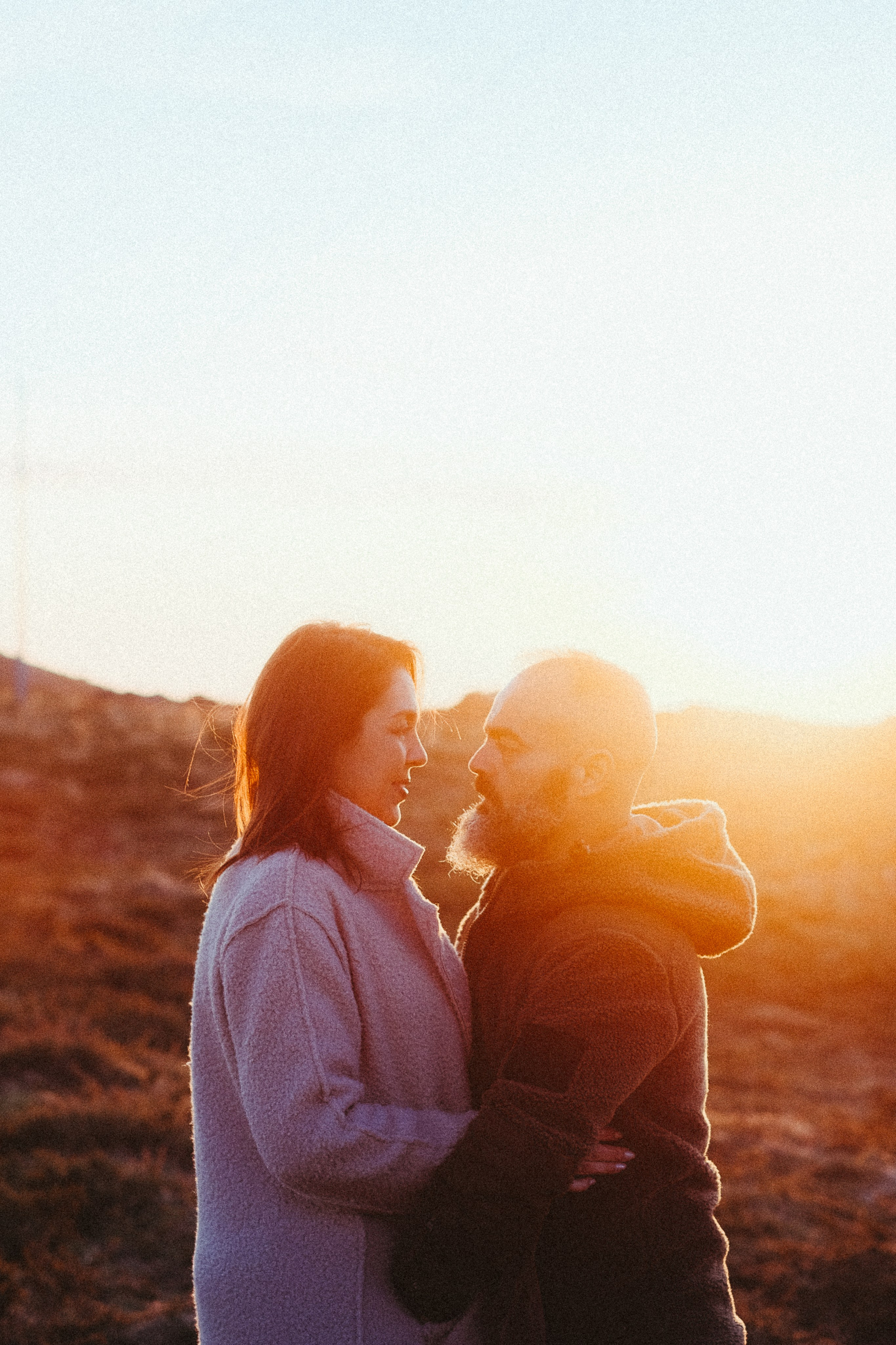 Destination wedding couple session in Portugal at golden hour
