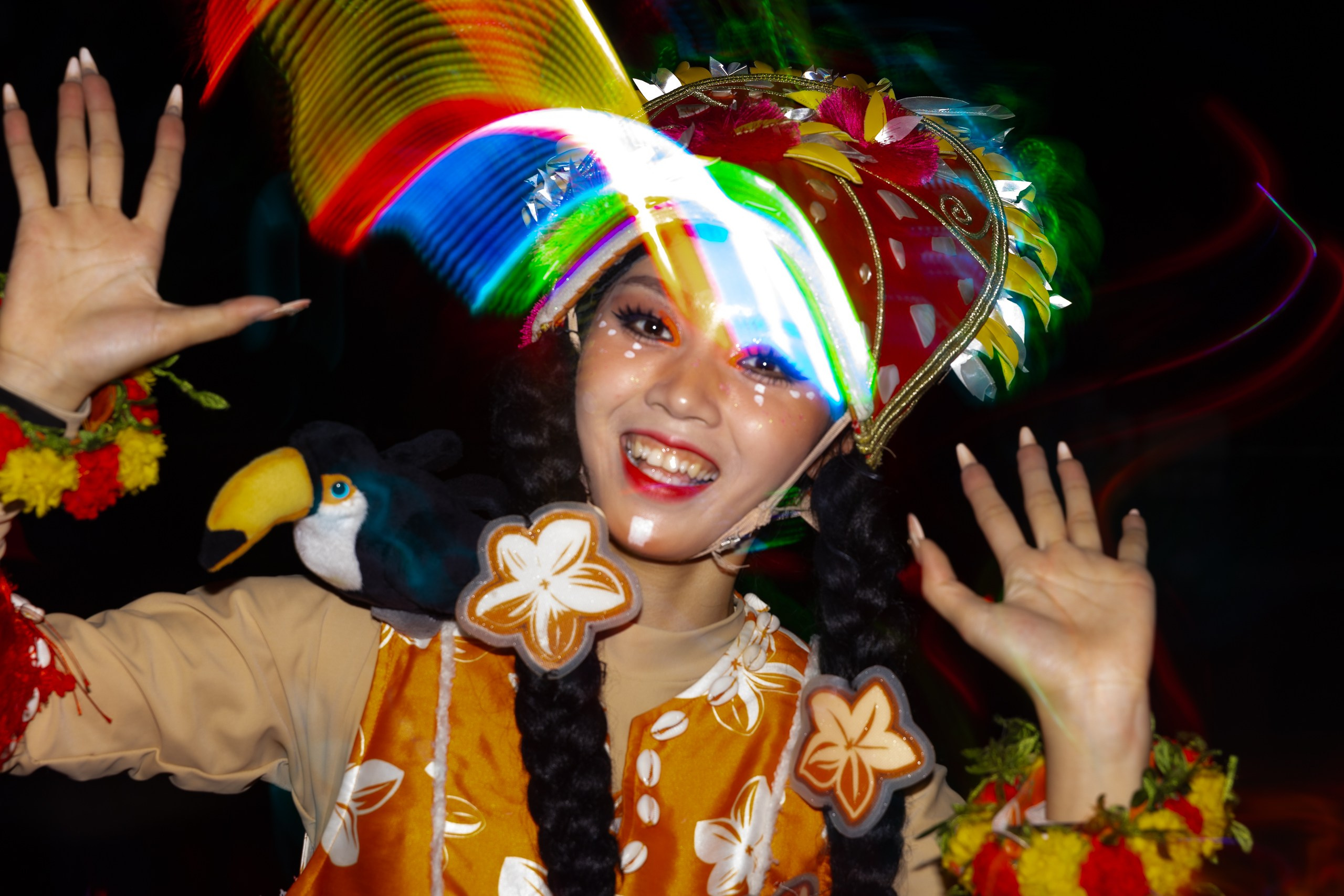 Ночной парад freezlight