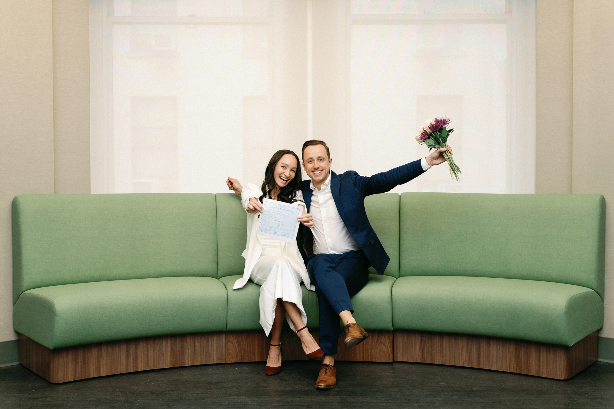 Alexandra&Corey Elopement. Photographer in New York Faery By Mary