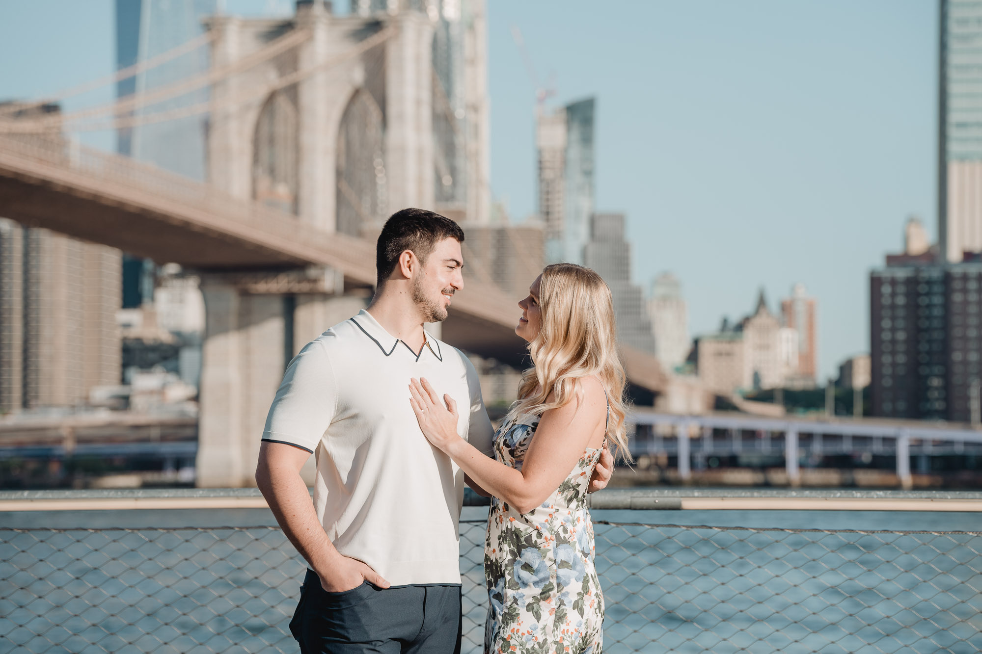 Secret proposal shoot in DUMBO and post-proposal around Grand Central. Photographer in New York Faery By Mary