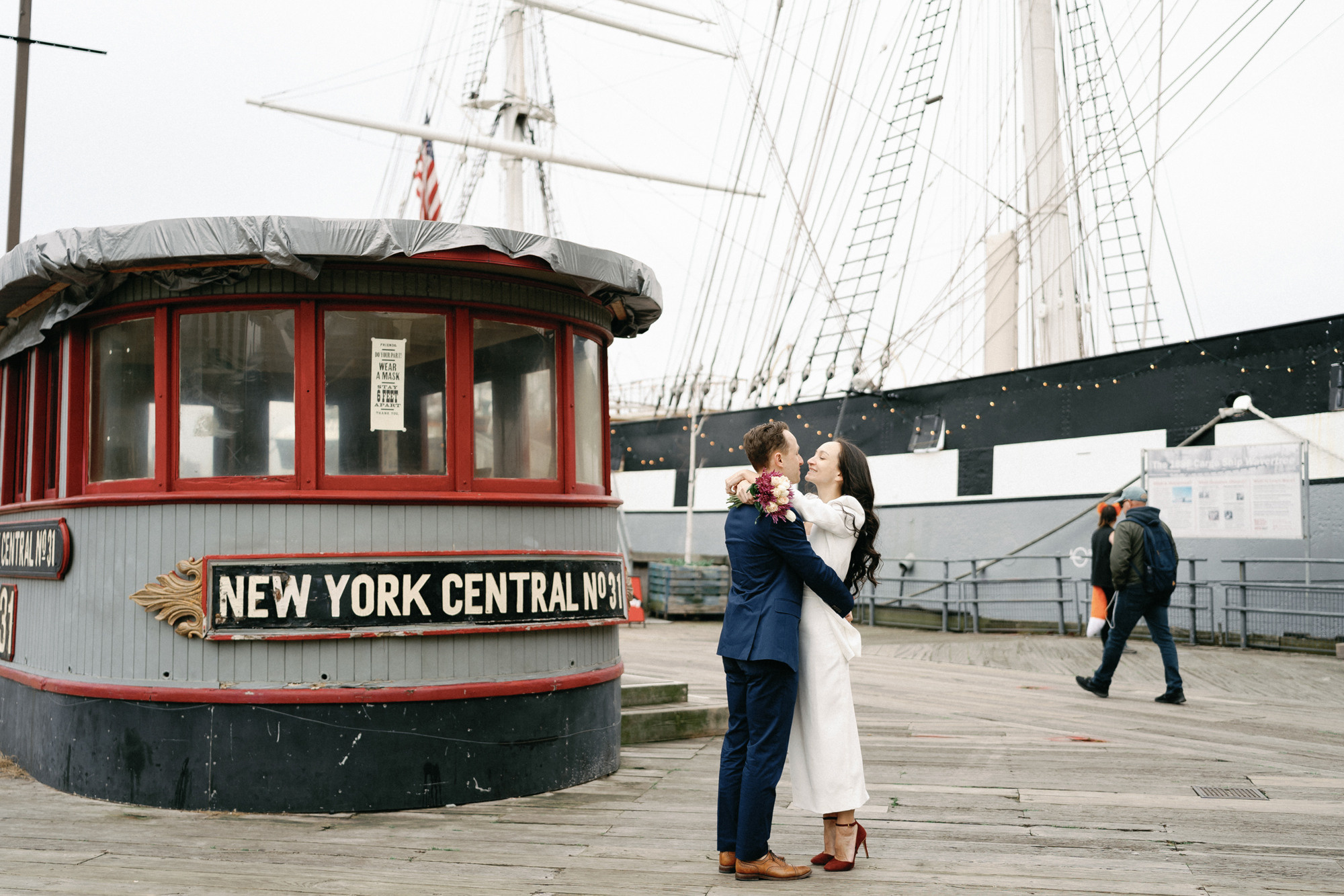 Alexandra&Corey Elopement. Photographer in New York Faery By Mary