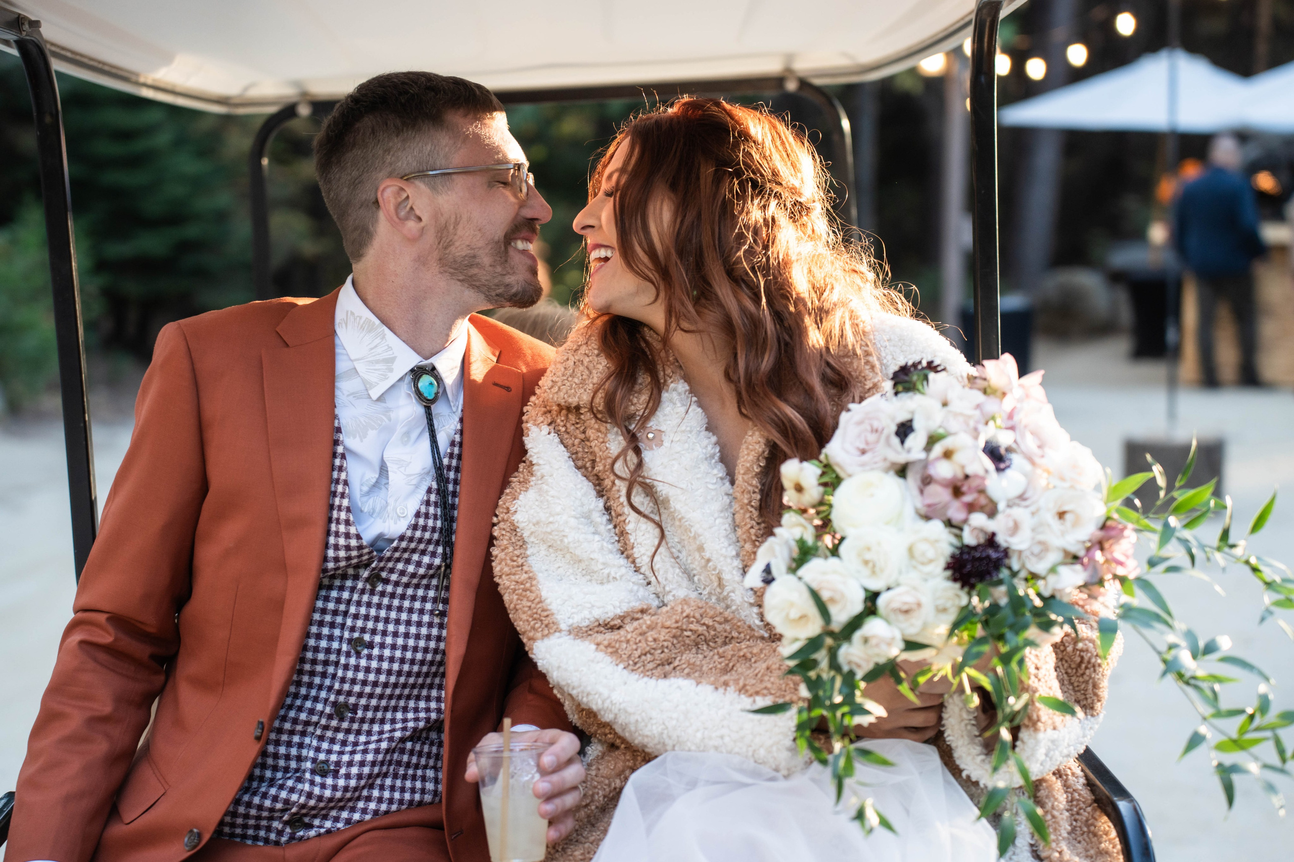 Wedding in forest. Cinematic Wedding & Elopement Photography in Los Angeles | Inspired by Indie Film & Real Life