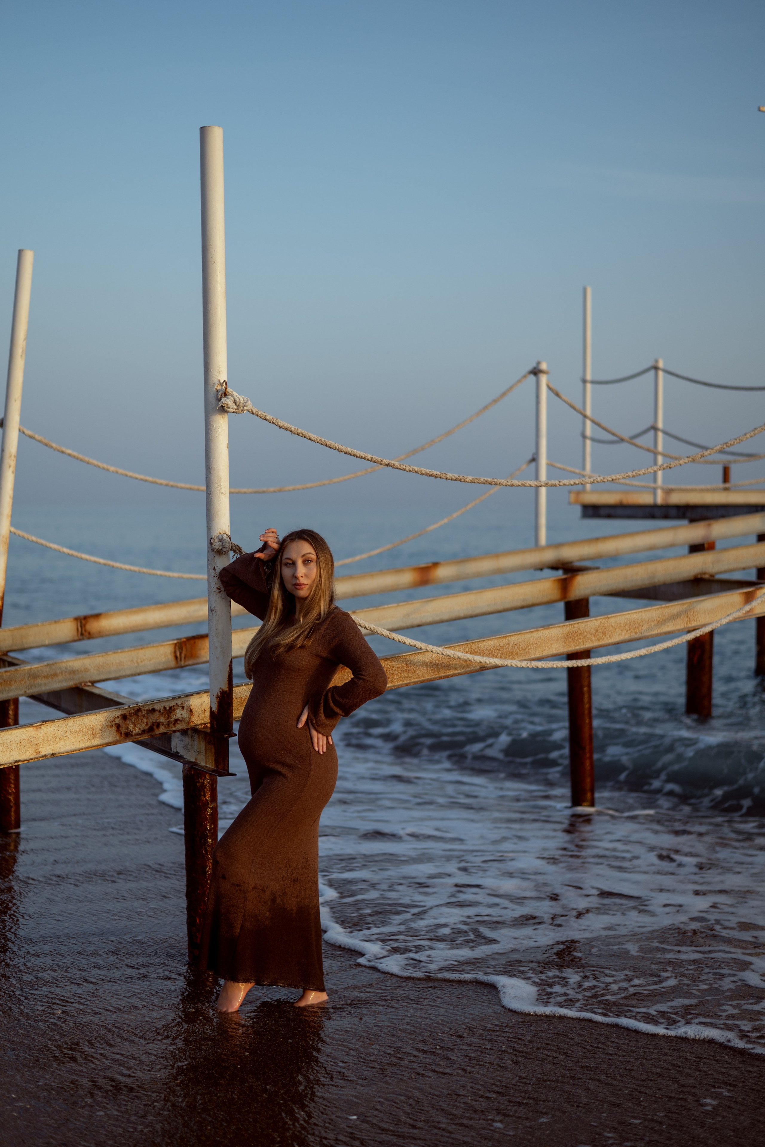 Семейная фотосессия на море. Фотограф Анталия, Кемер, Белек, Сиде Дарья Кая