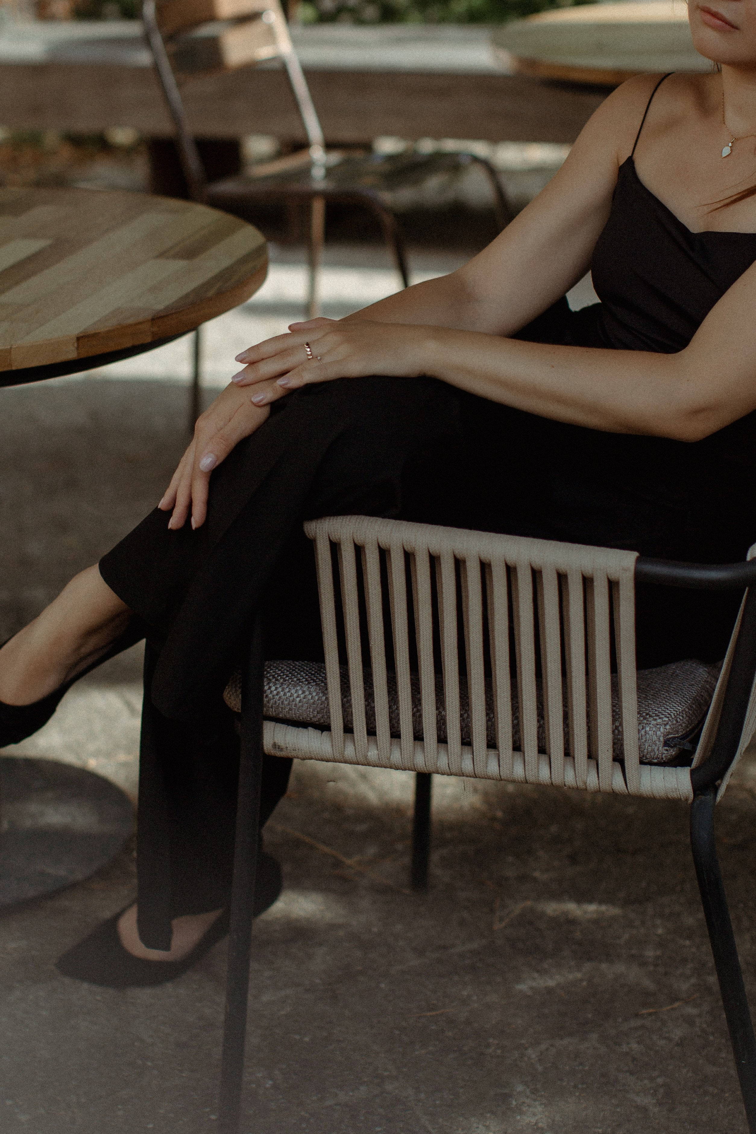 Daria. Shooting a photographer. True self