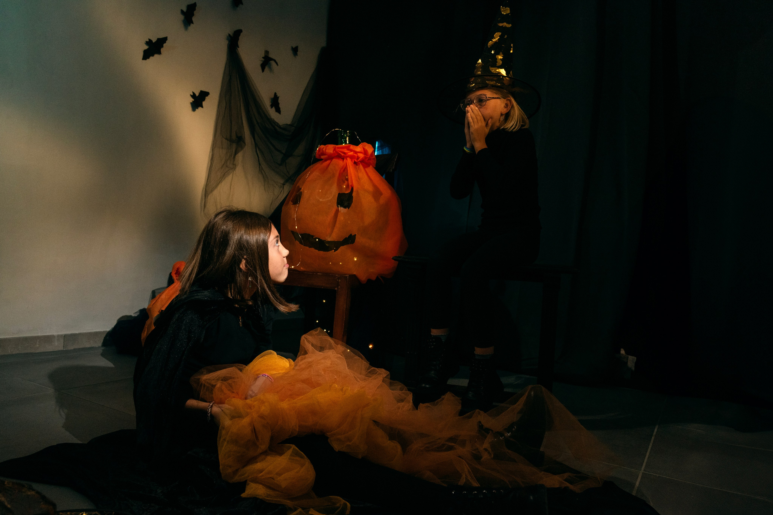 Servizio fotografico Halloween in studio bambini