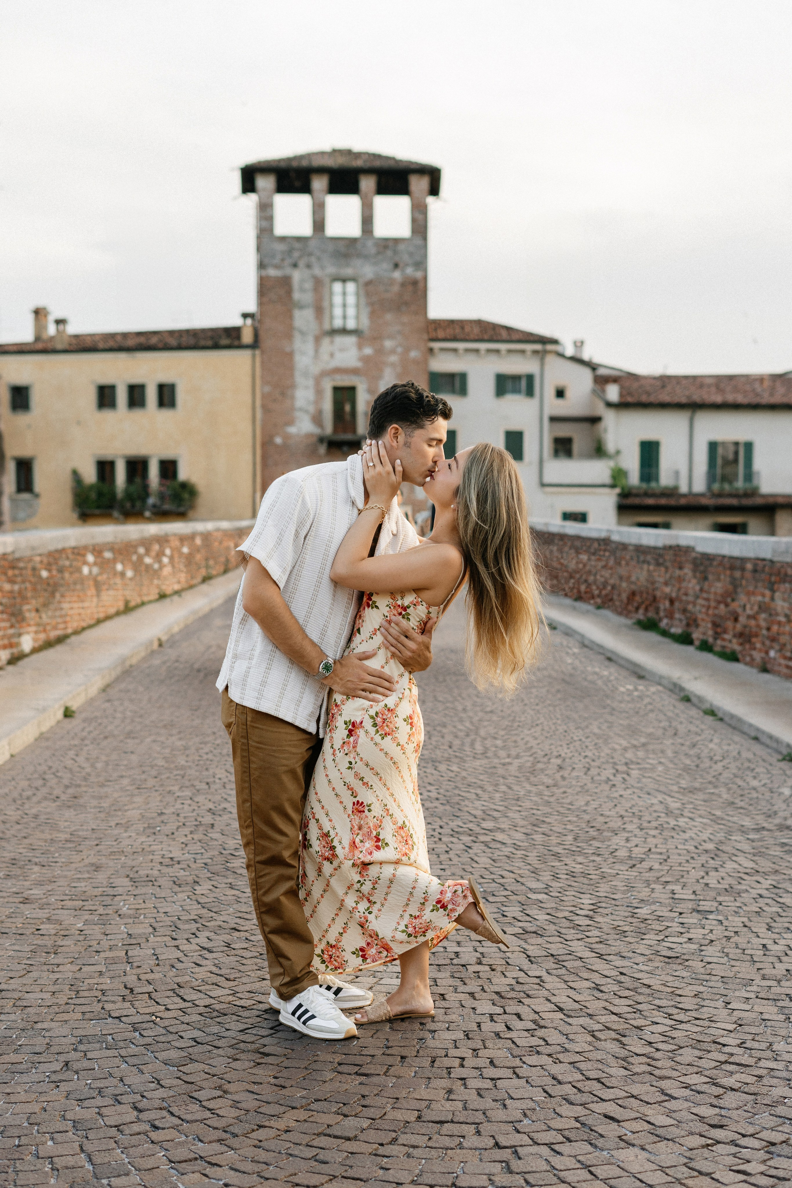 C & C (Ponte Pietra, Verona, Italy). Marriage Proposal Photographer in Verona, Lake Garda and Dolomites| Diana Fedrigo
