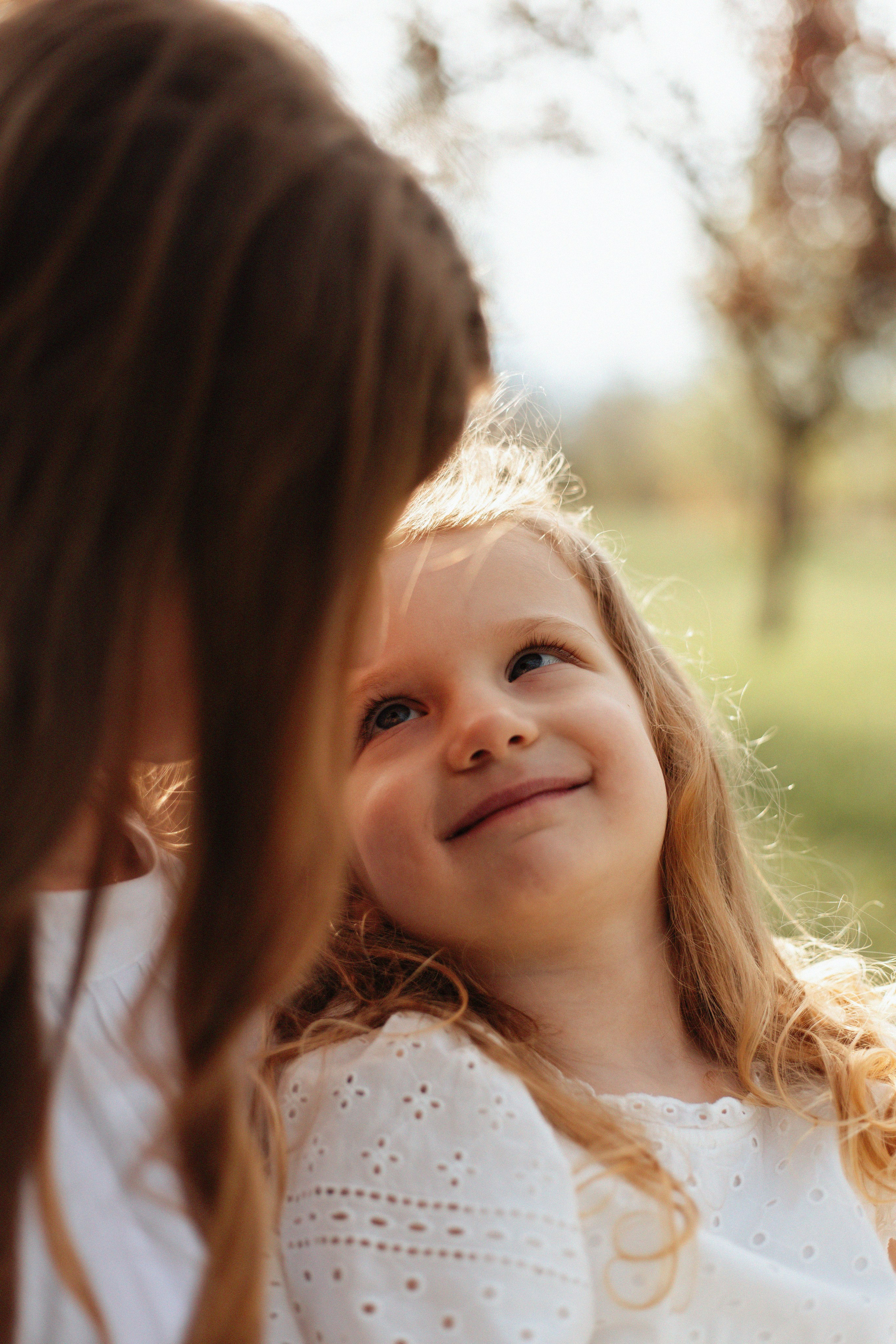 Mother & daughter story. Home