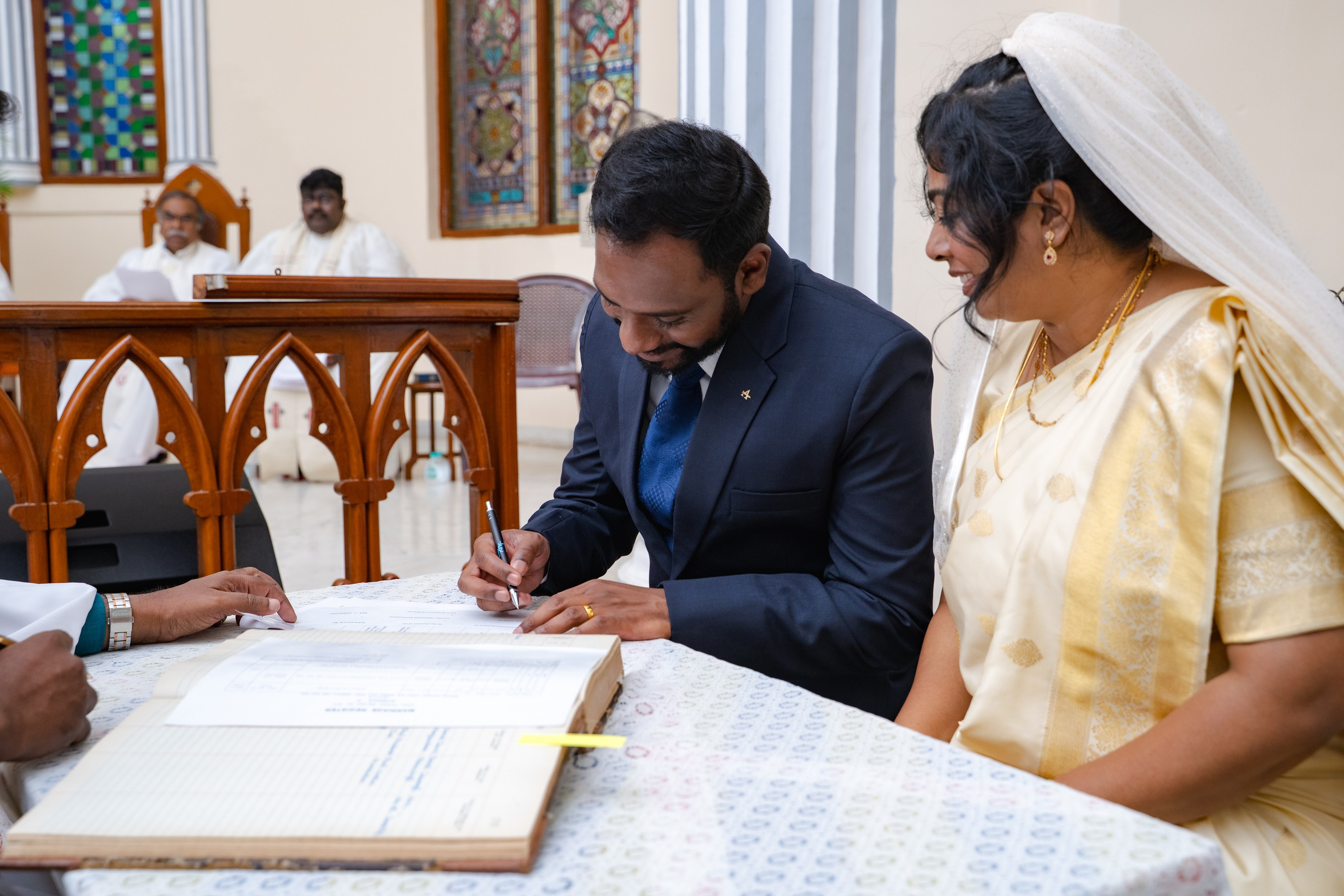 Sarah Deo & Benjamin. Menu