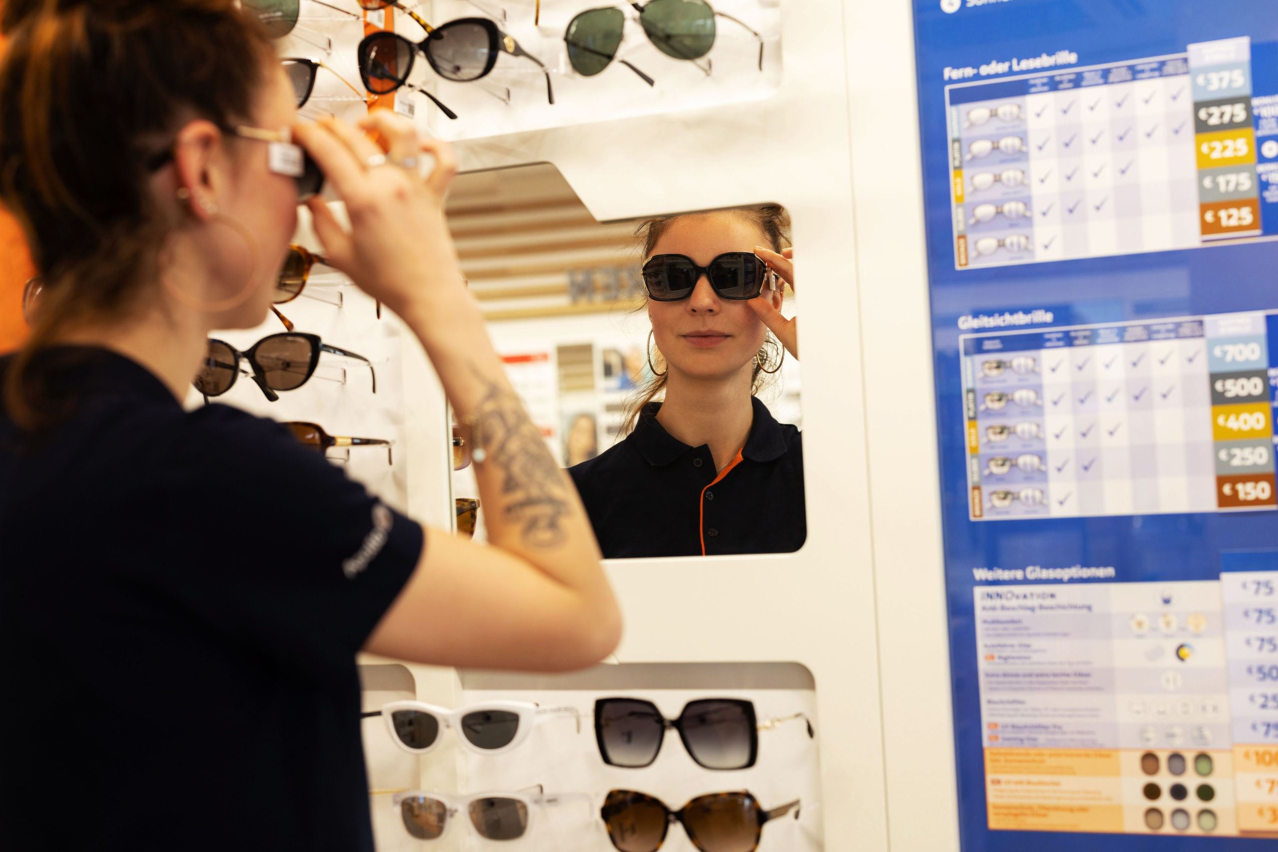 Optiker. Fotografin und Videografin im Raum Osnabrück und Emsland Alla