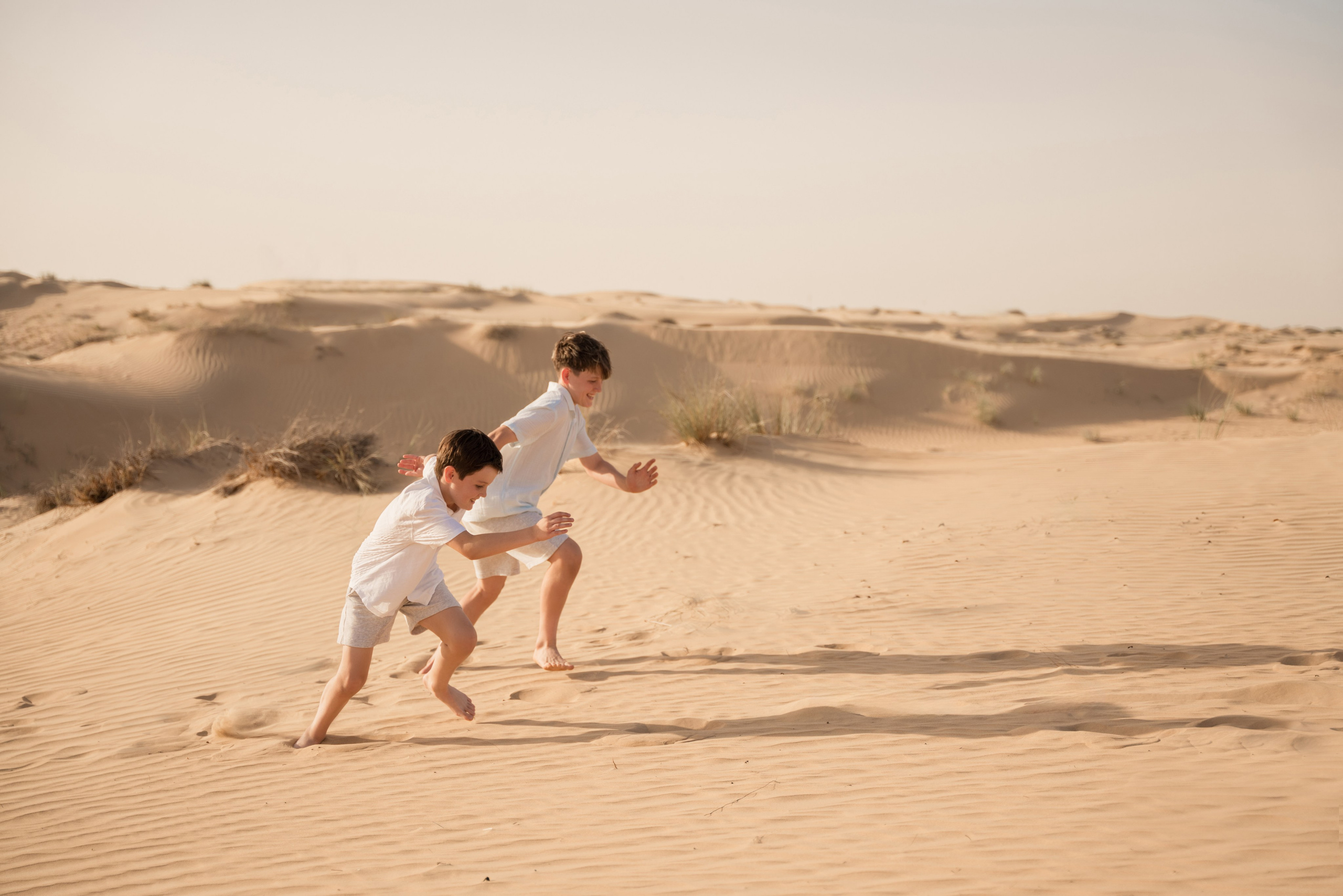 Desert run and fun!. Angela Iakovleva — Family Photographer in Dubai