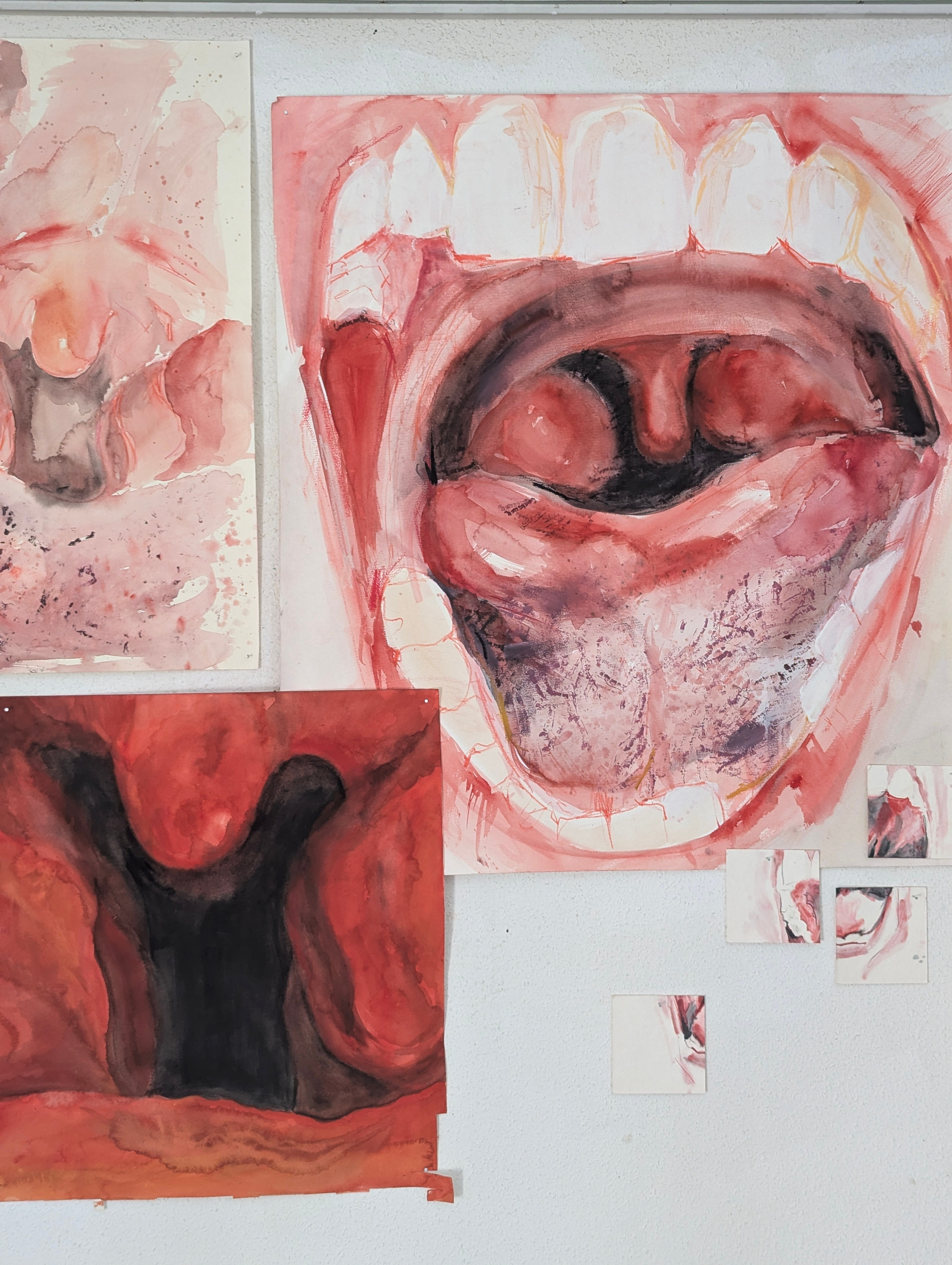 Internal chaos. Angelina Sorokopud. Artist in Strasbourg
