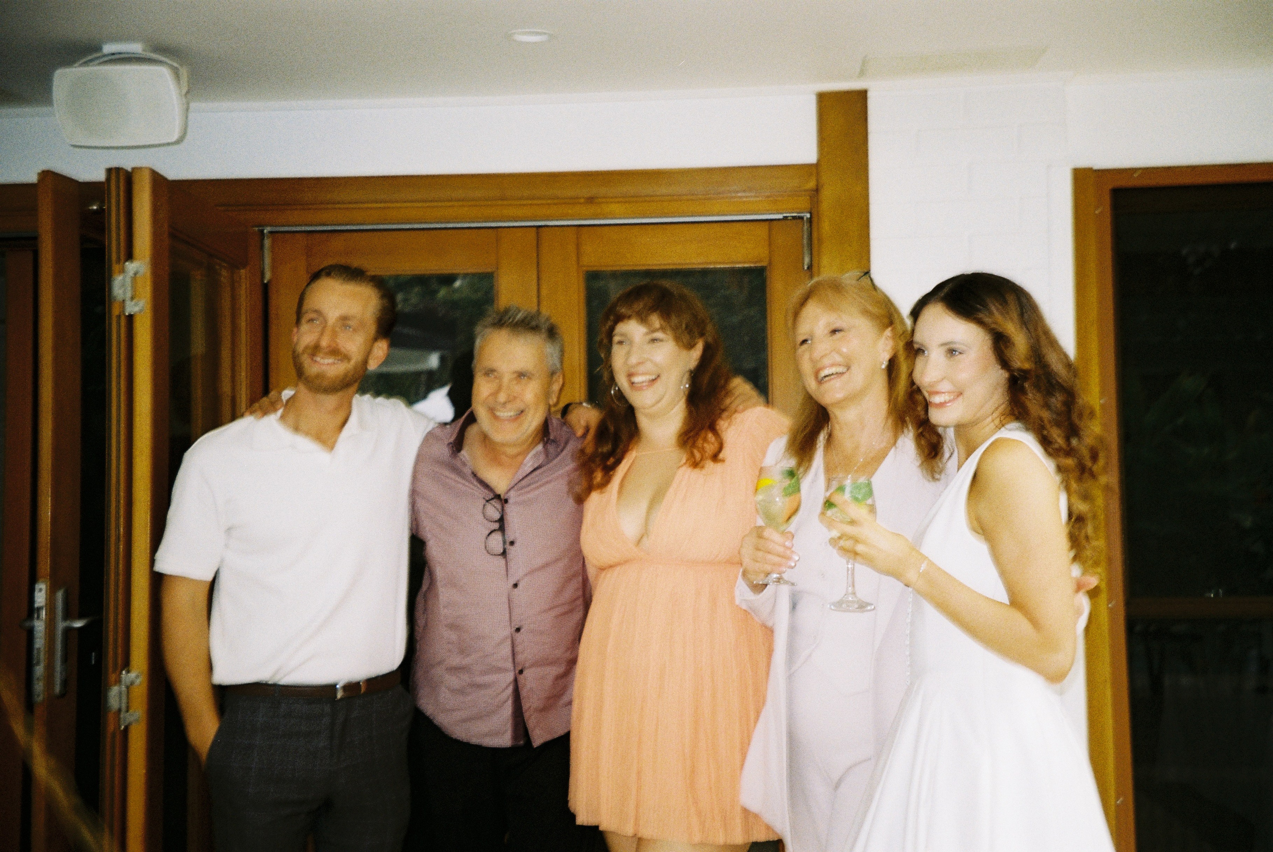 Engagement Party. Film portrait photographer