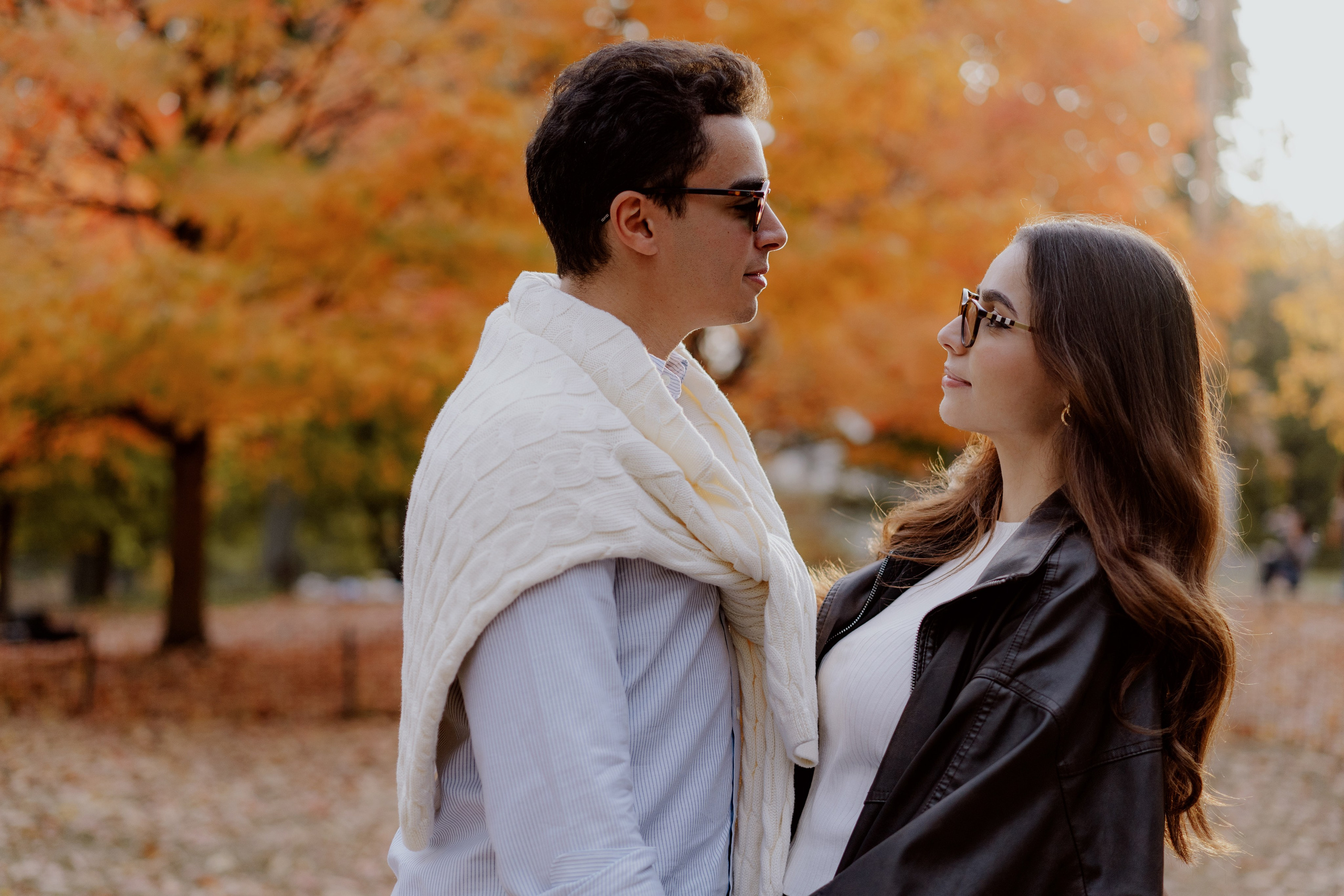 Proposal in Central Park. Videographer and photographer in New York // MAKAROV.VIDEO
