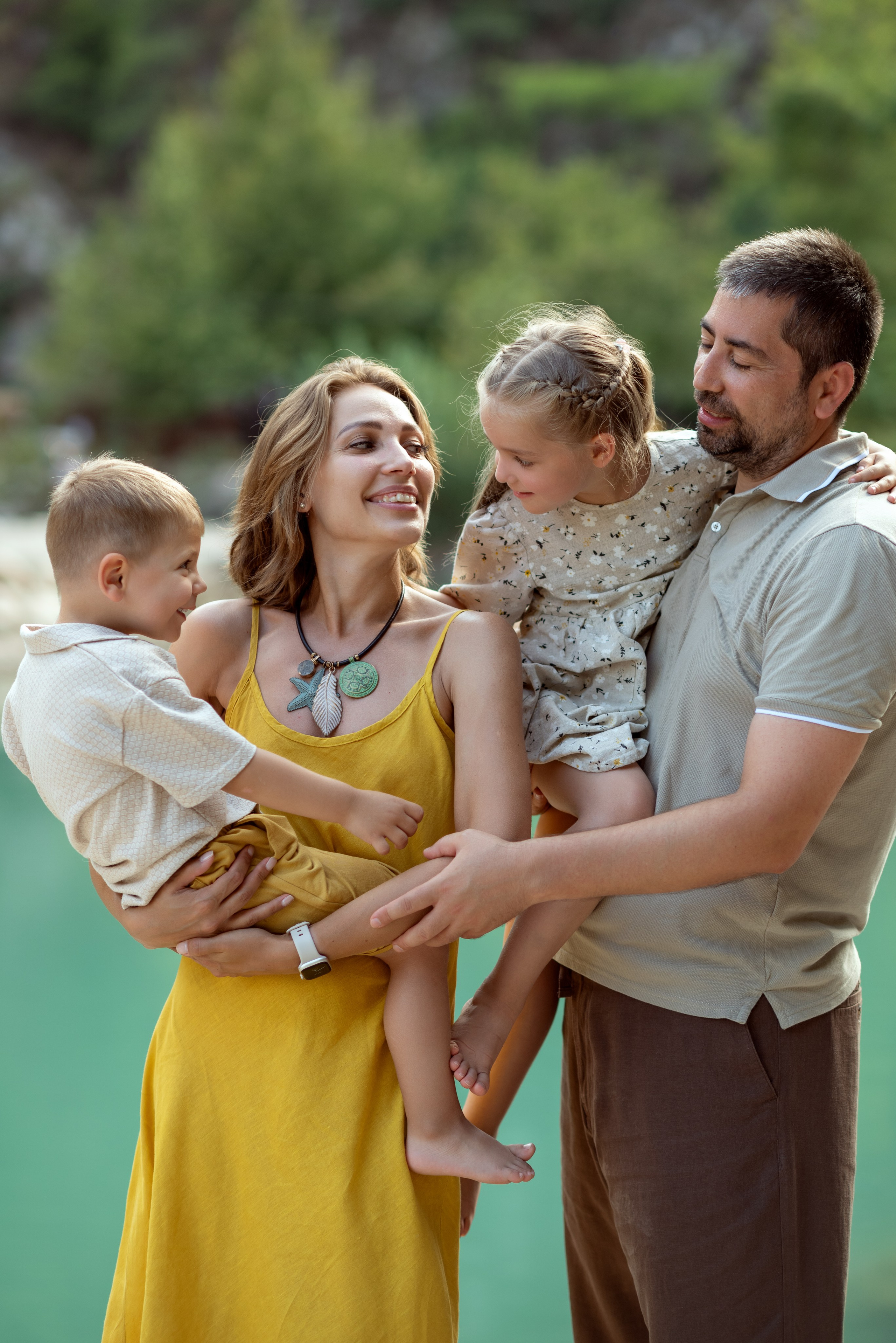 Семейная съемка в Кемере. Фотограф Анталия, Кемер, Белек, Сиде Дарья Кая