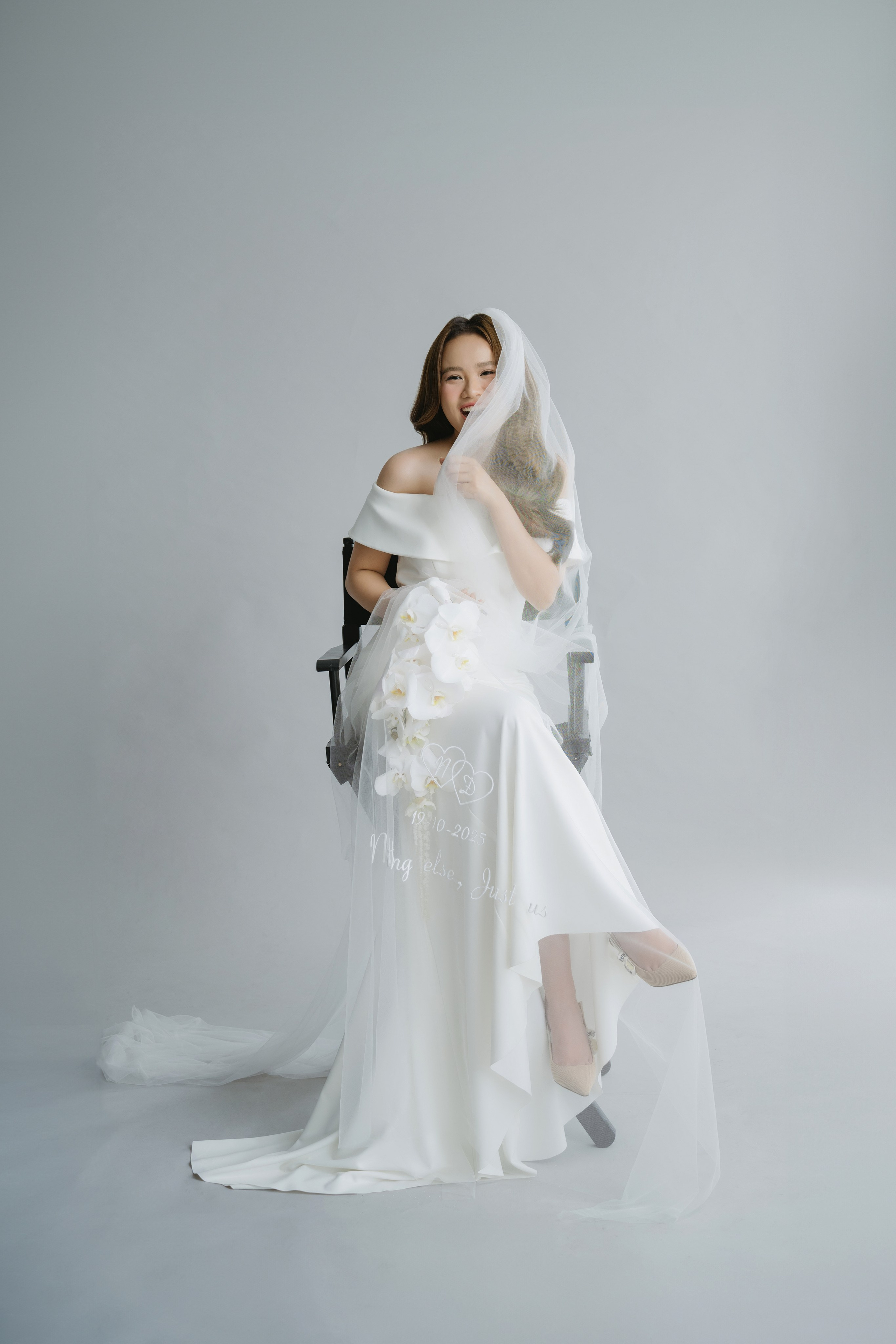 DANG & NGHI wedding photoshoot in studio. Anns wedding photography