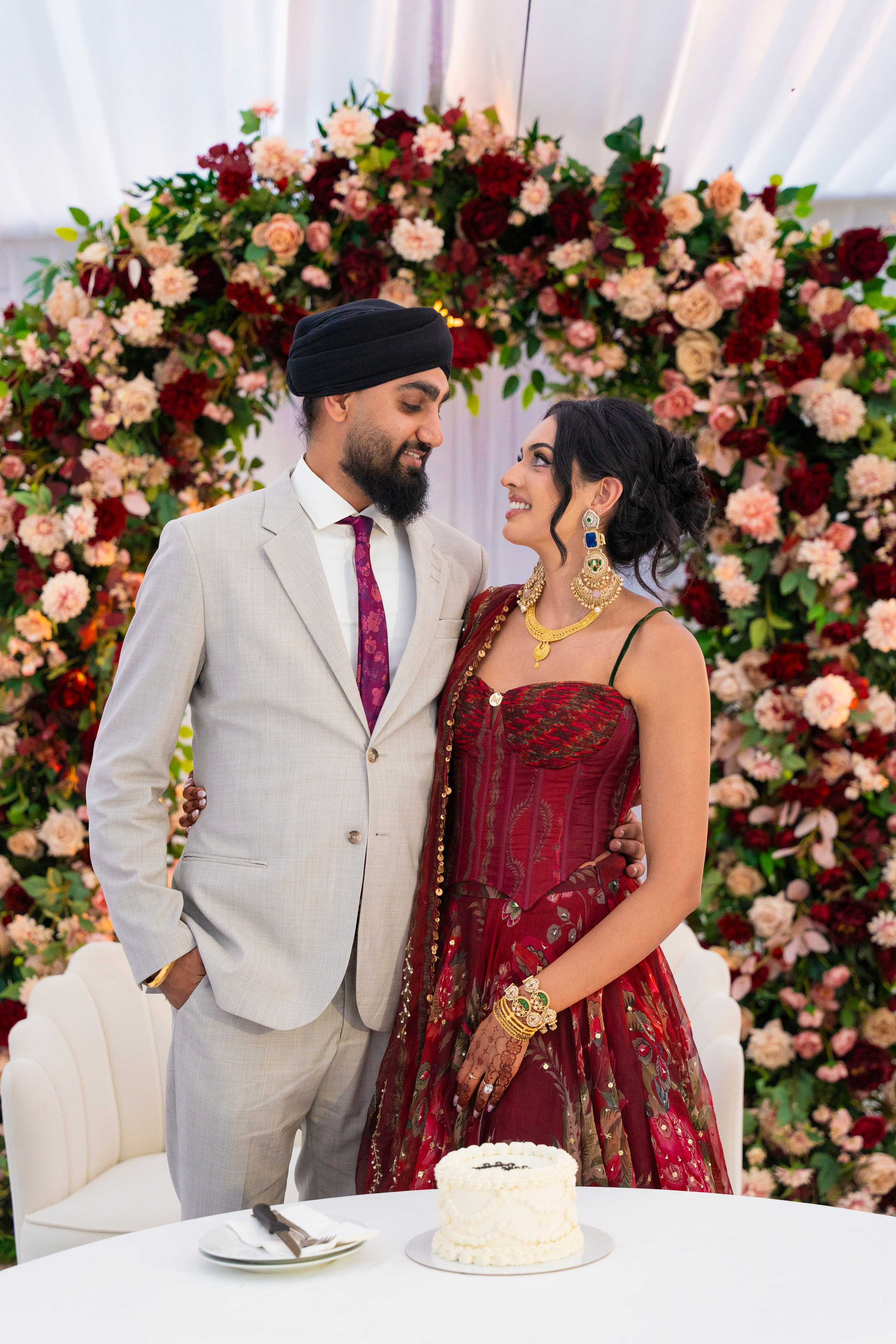 Nooreen & Jugraj. Studio Kunal Photography