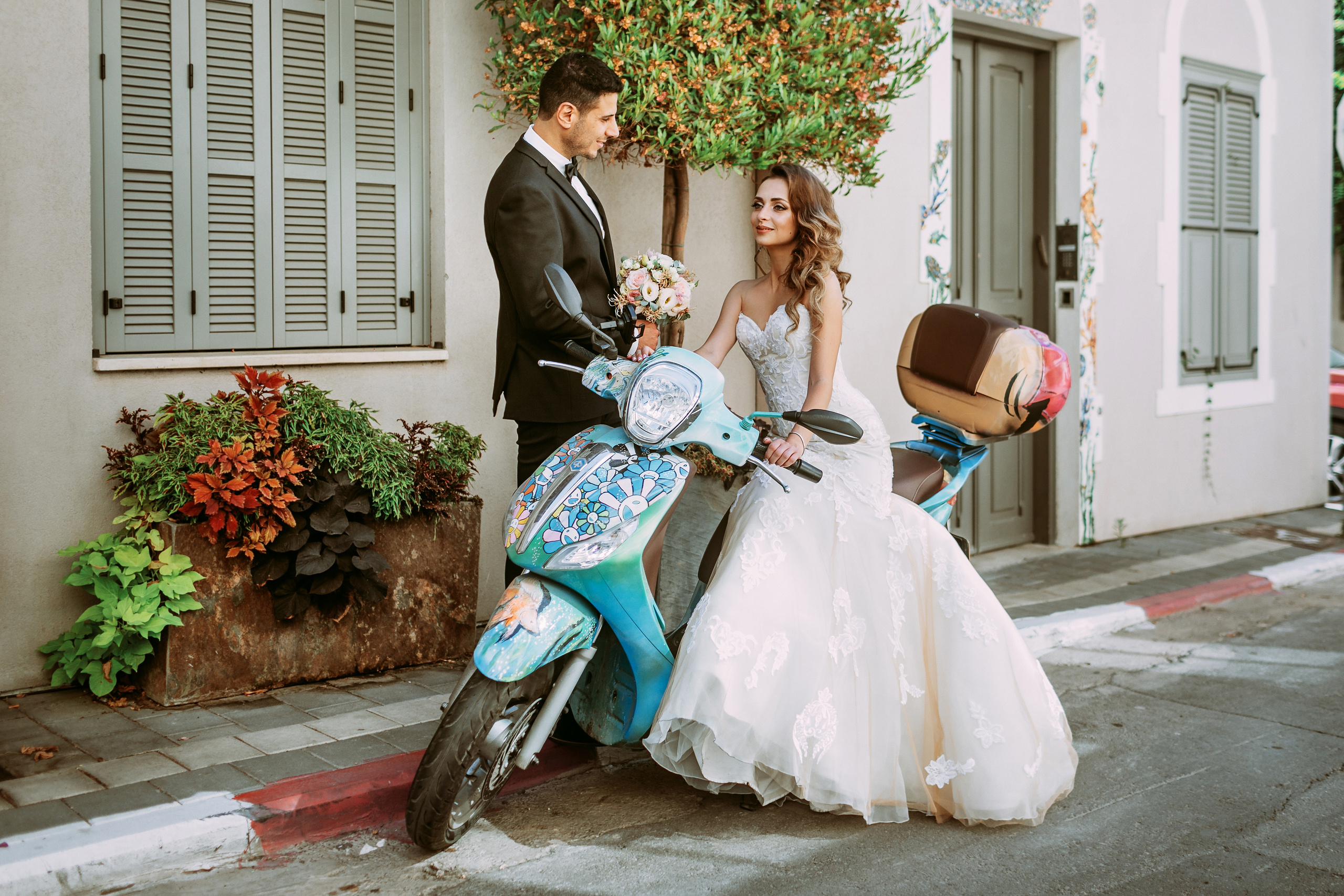 Ravid and Anna Wedding in Israel. George TLV — профессиональный фотограф и ретушёр, Израиль / Profession