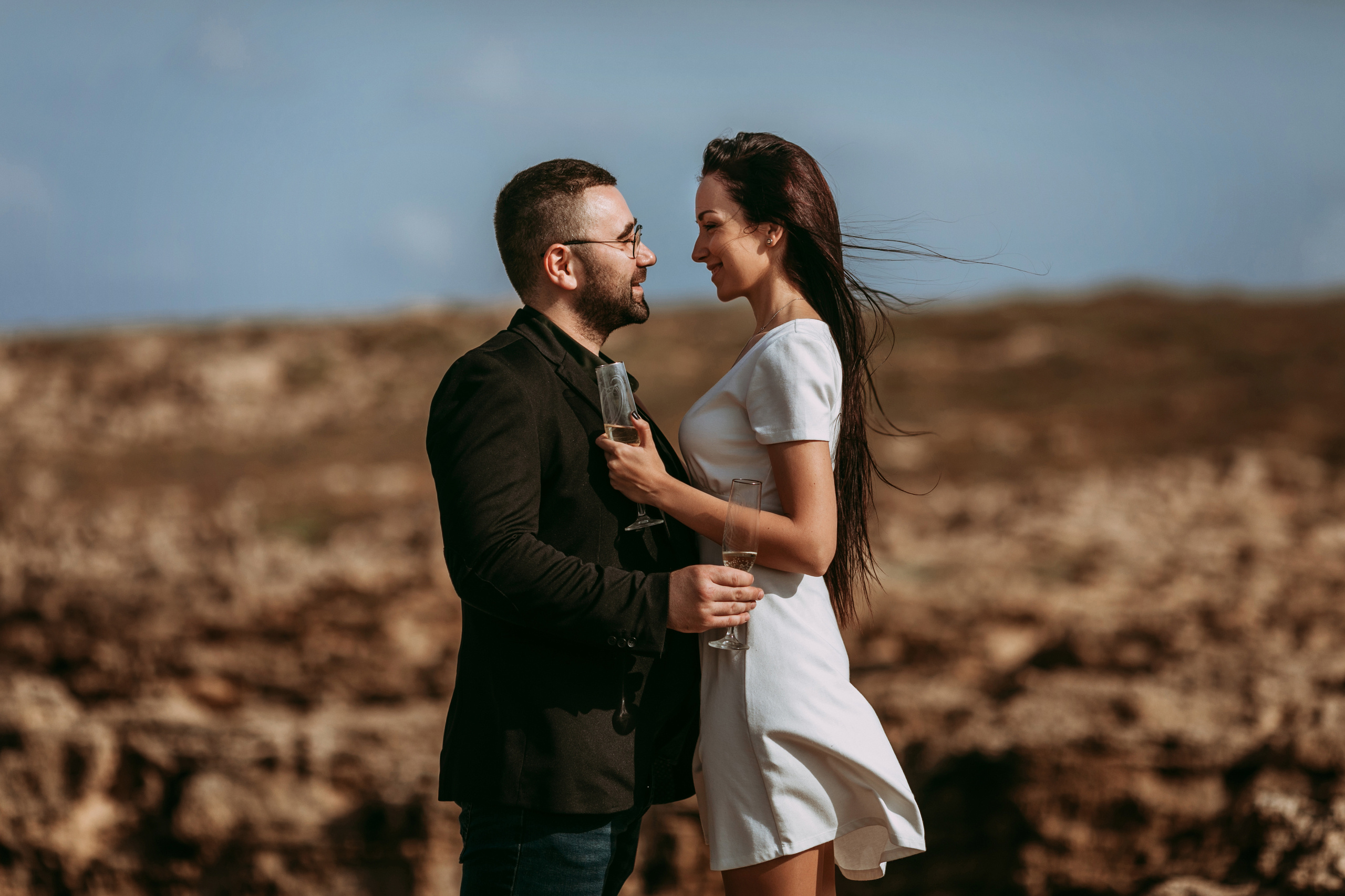 Love Story at Hof HaBonim Beach, Israel. George TLV — профессиональный фотограф и ретушёр, Израиль / Profession