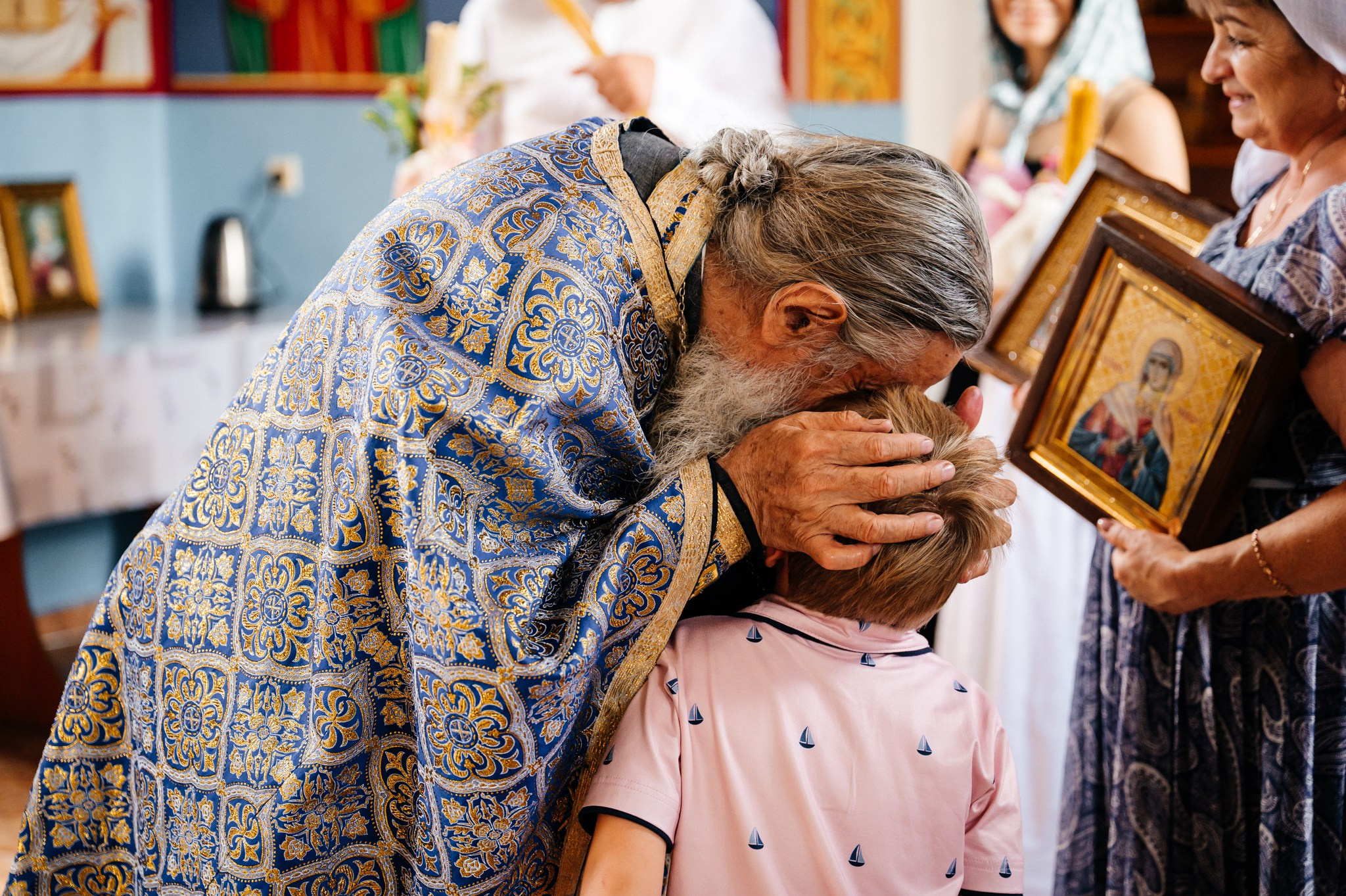 Botezul Miriam. Fotograf Cătălina Munteanu