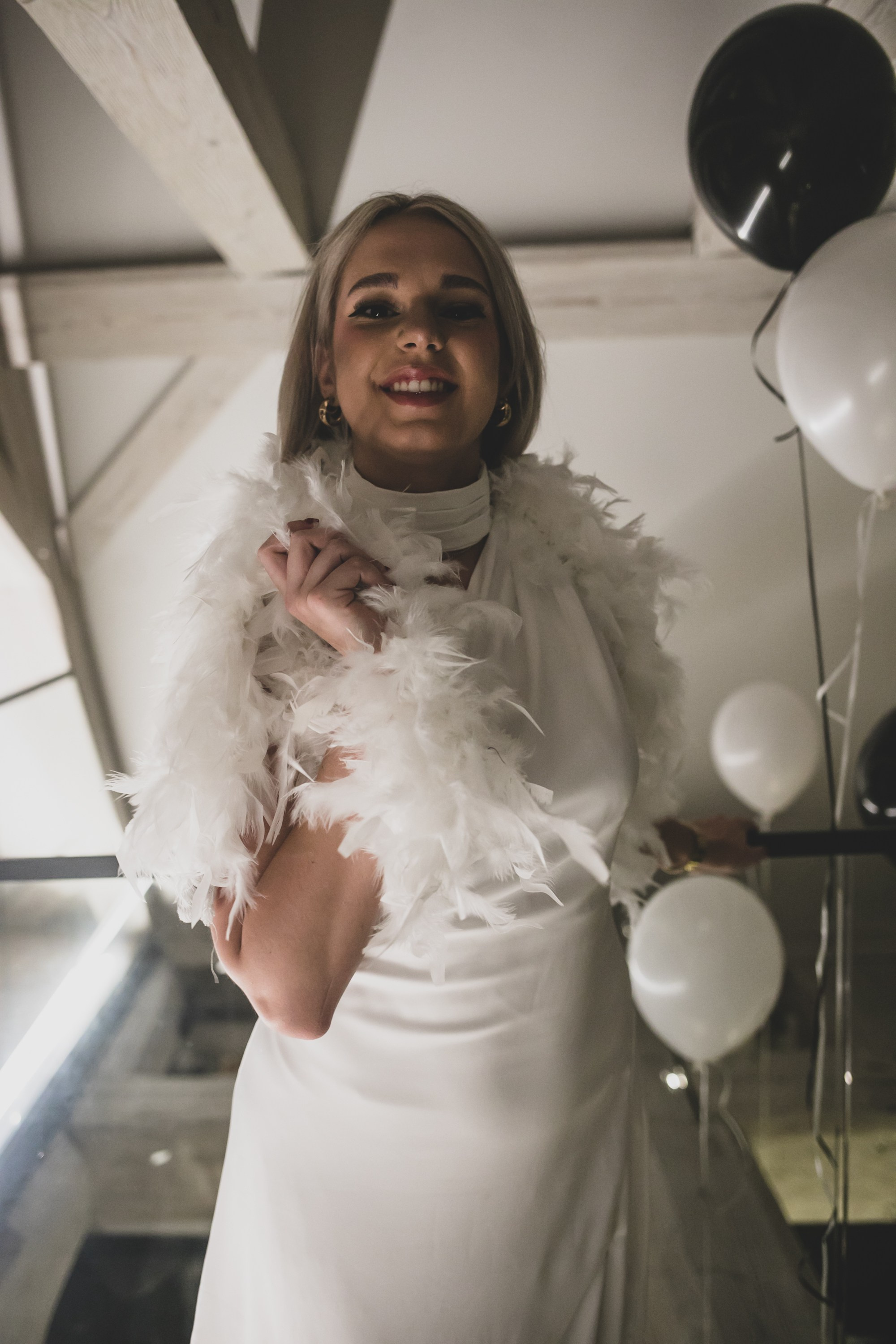 Black and white party. Sandra Garanca Portrait and event photographer